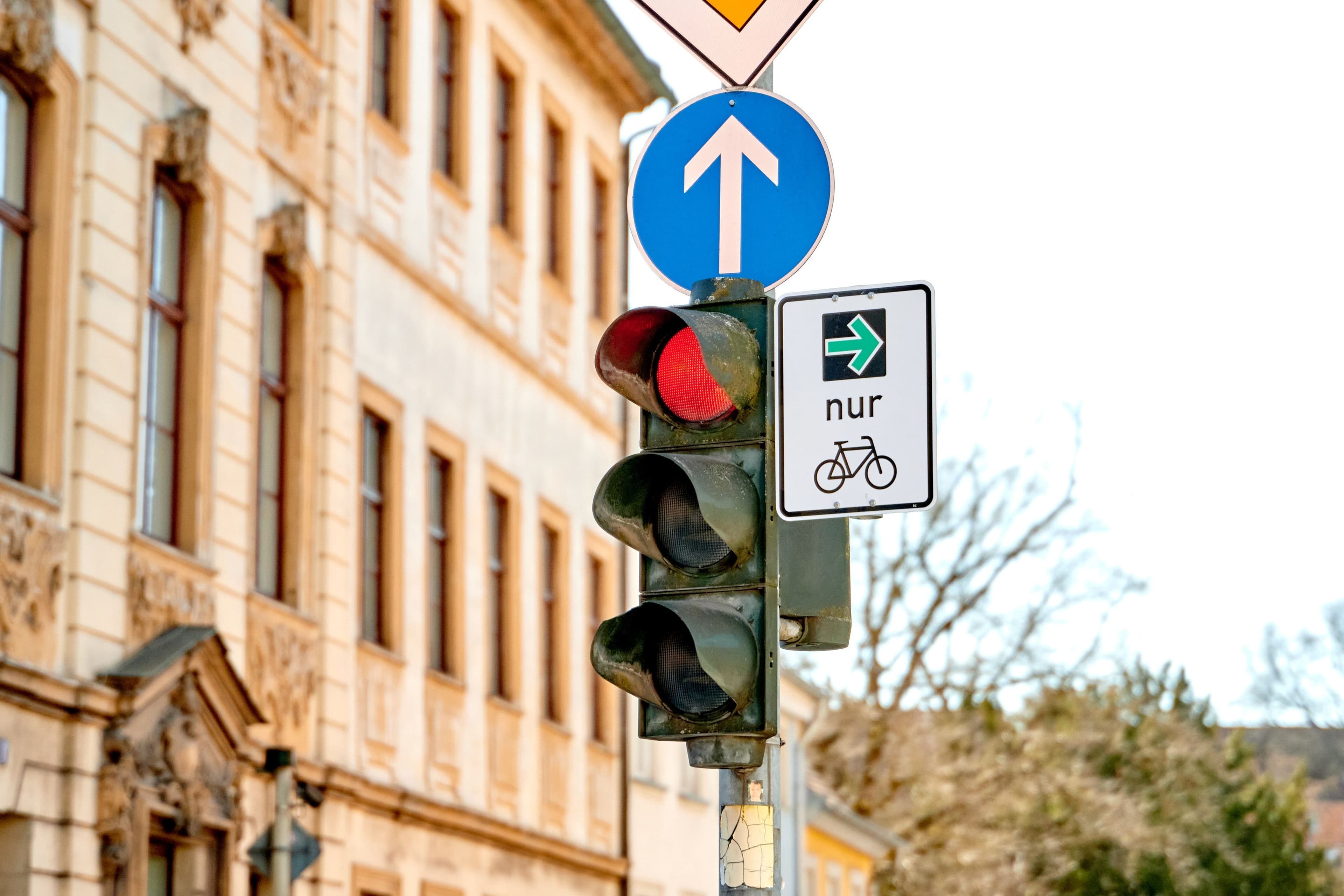 Radfahrende aufgepasst: Neue Grünpfeile in Bamberg! | Symbolbild