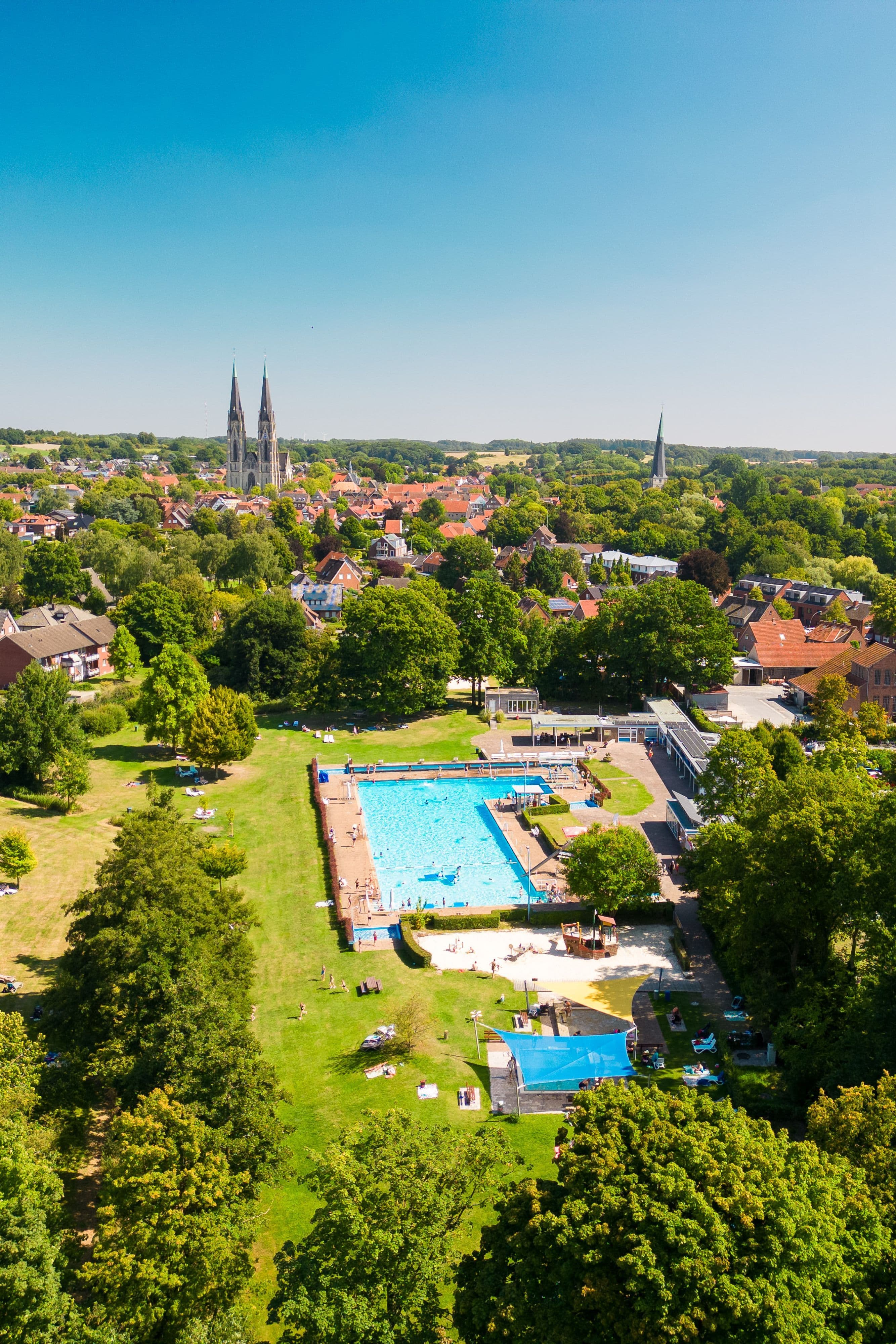 Rekordbesuch im Billerbecker Freibad | Symbolbild