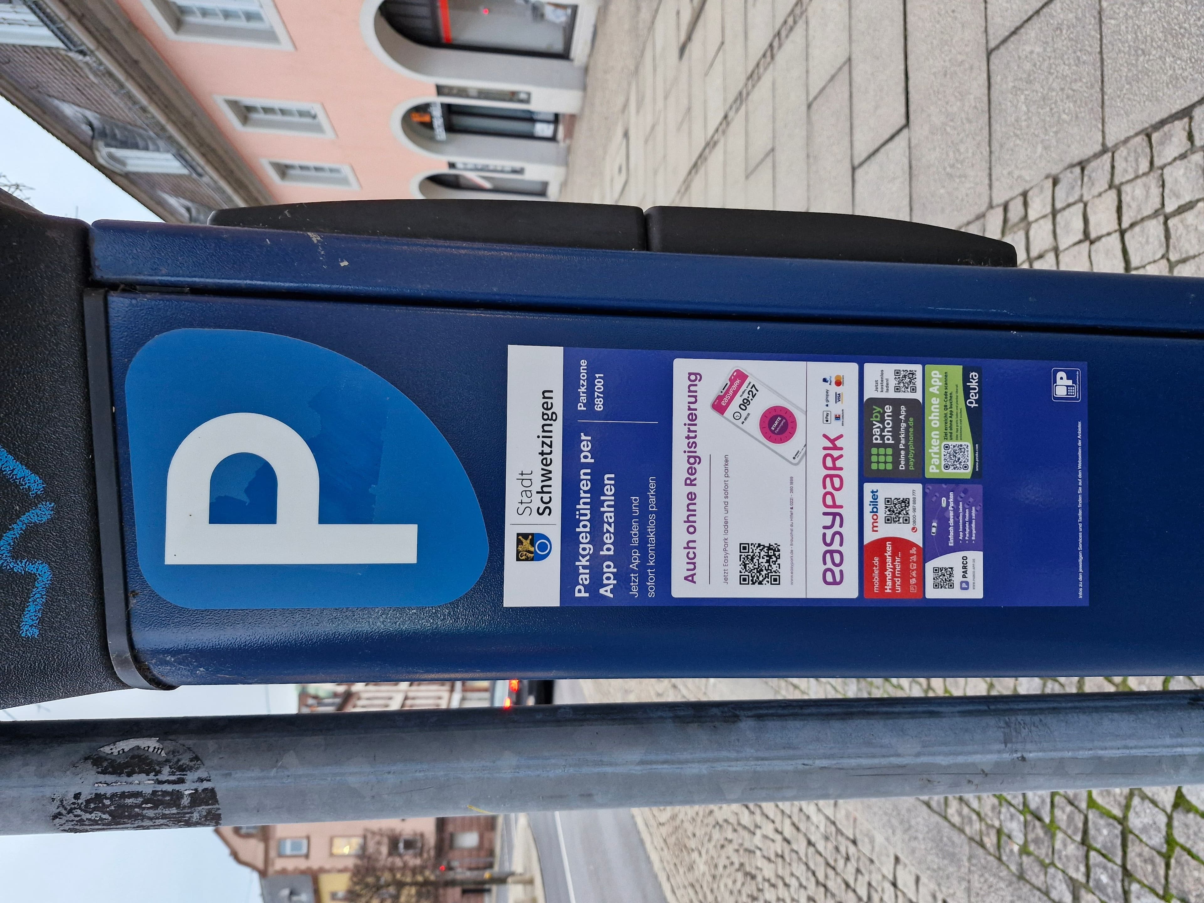 Digitale Parkgebührenzahlung per Smartphone-App in Schwetzingen gestartet. Digitale Parkgebührenzahlung per Smartphone-App in Schwetzingen gestartet.