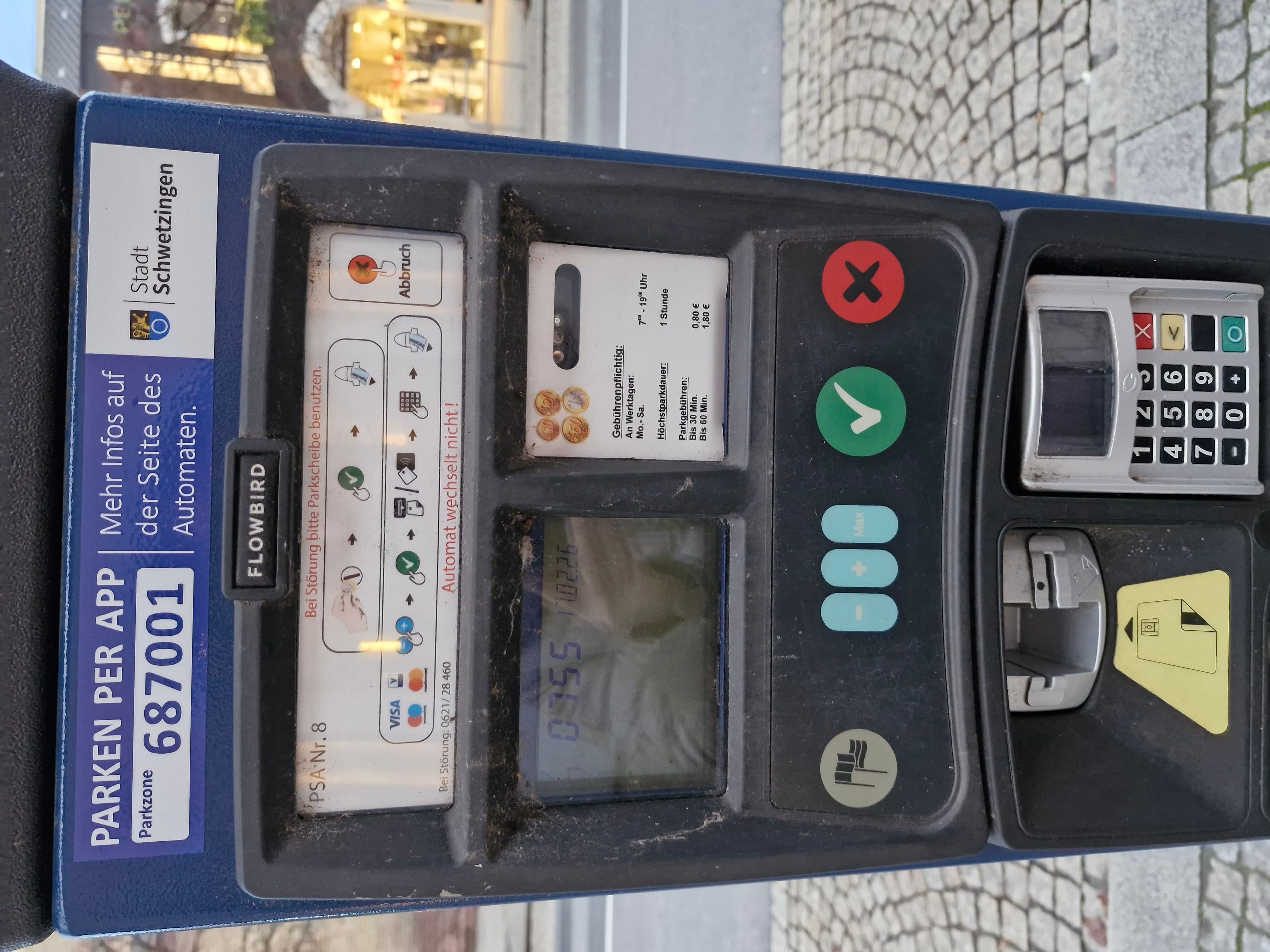 Smartphone statt Parkscheinautomat: Schwetzingen macht's möglich | Symbolbild