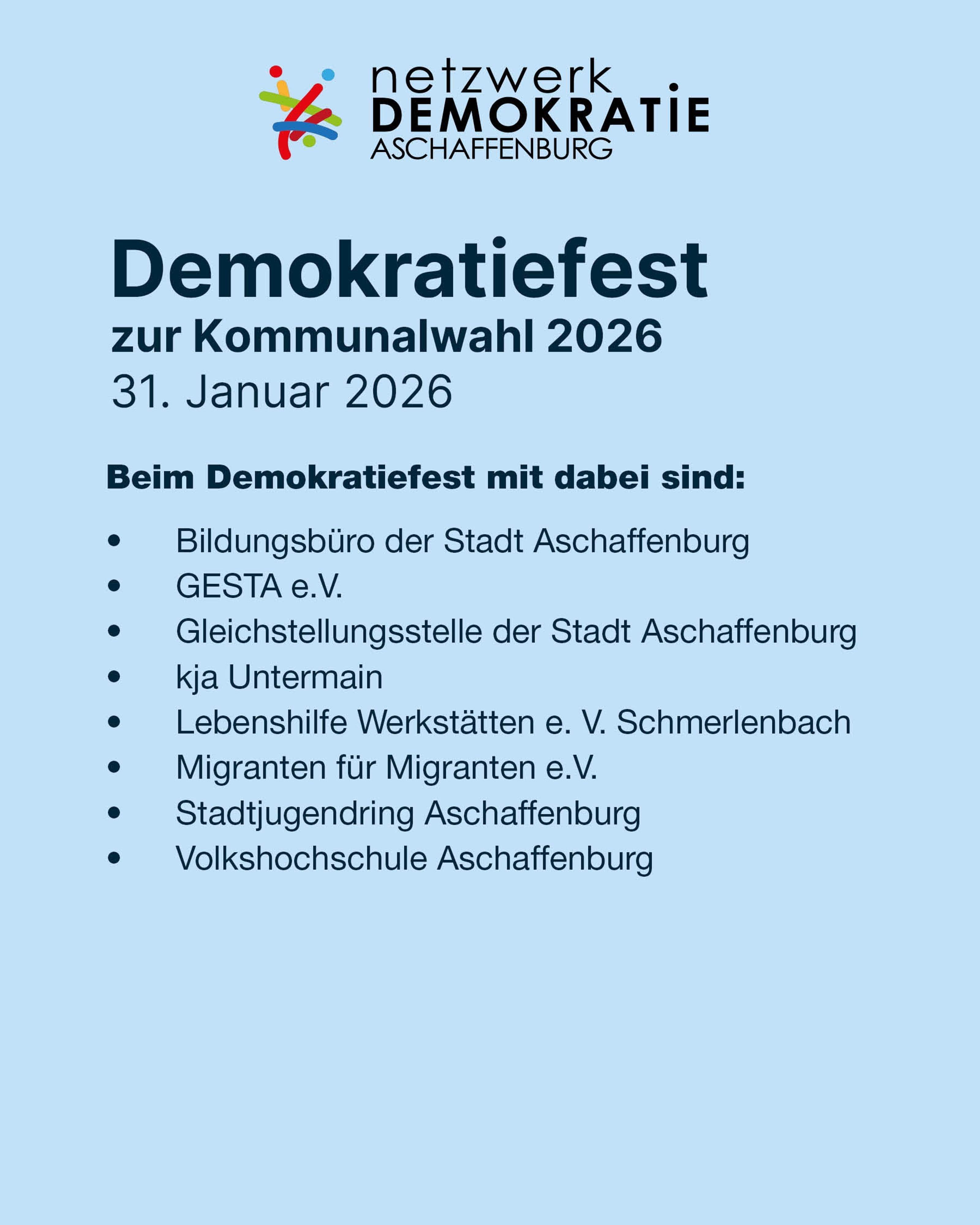 Demokratiefest in Damm: Mitbestimmen leicht gemacht | Symbolbild