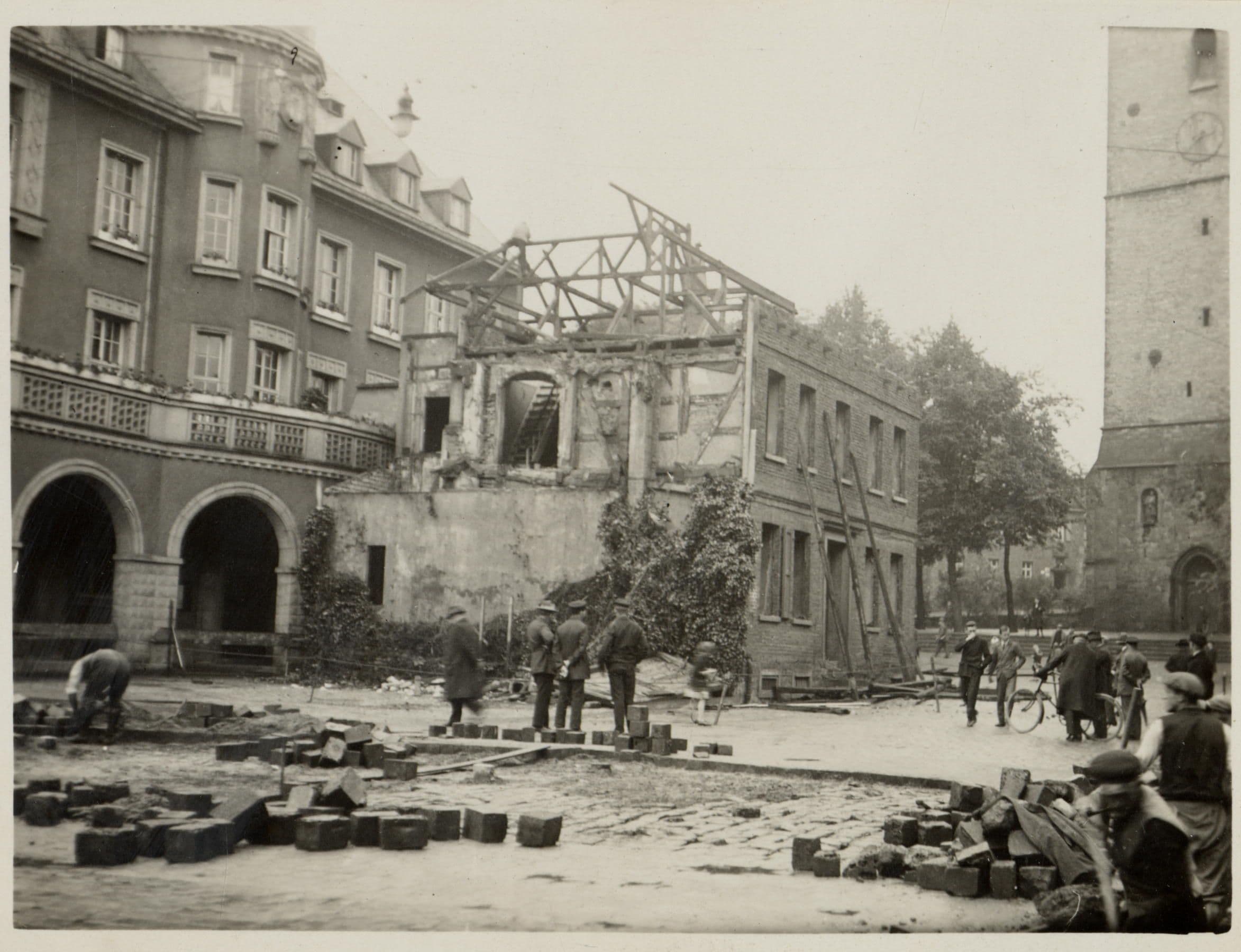 Vollsperrung in der Gutenbergstraße | Symbolbild