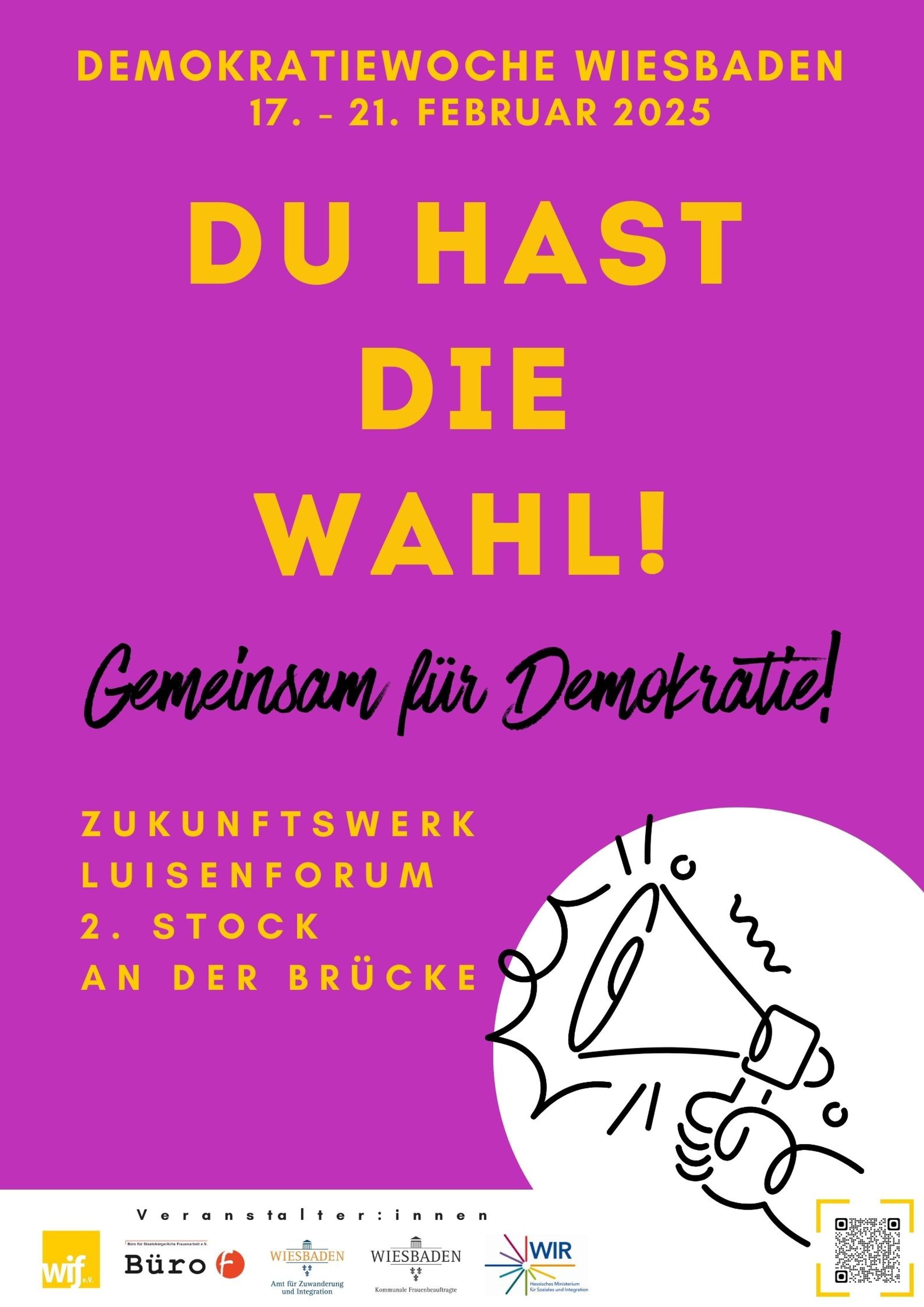 Zukunftswerk Wiesbaden: Ein Raum für Demokratie und Dialog | Symbolbild