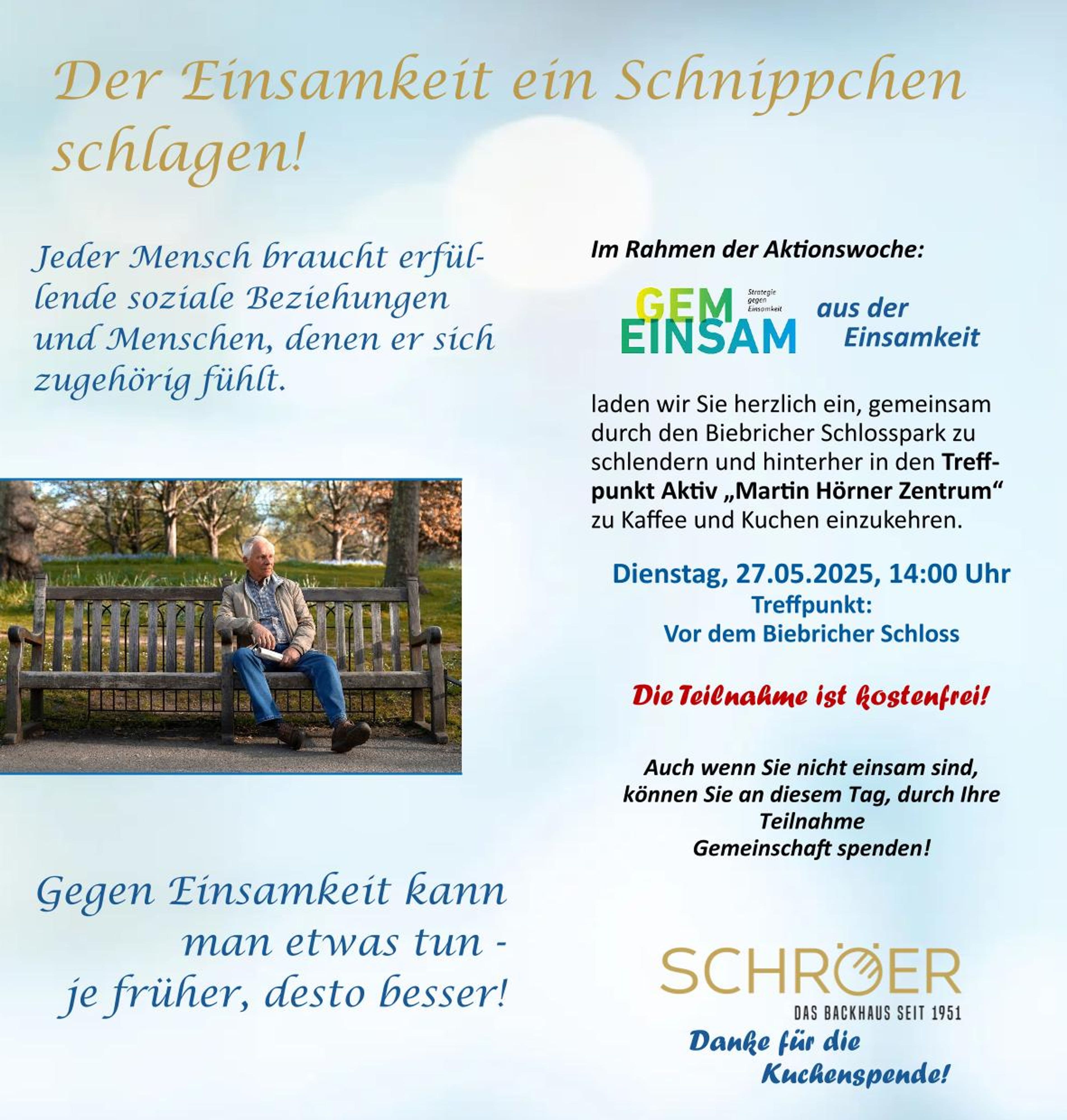 Gemeinschaft im Schlosspark Biebrich | Symbolbild