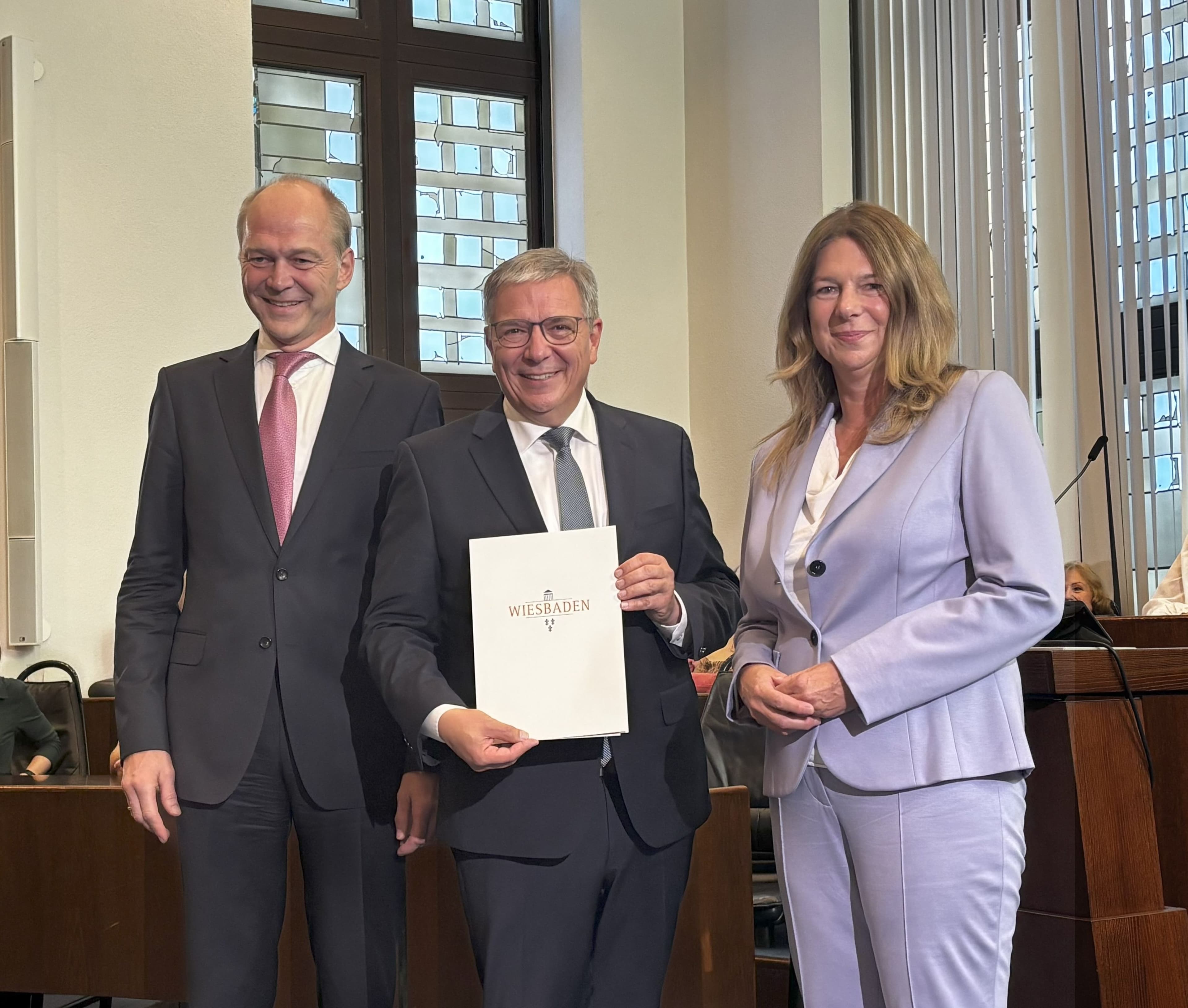 Gert-Uwe Mende startet zweite Amtszeit als Wiesbadens Oberbürgermeister | Symbolbild