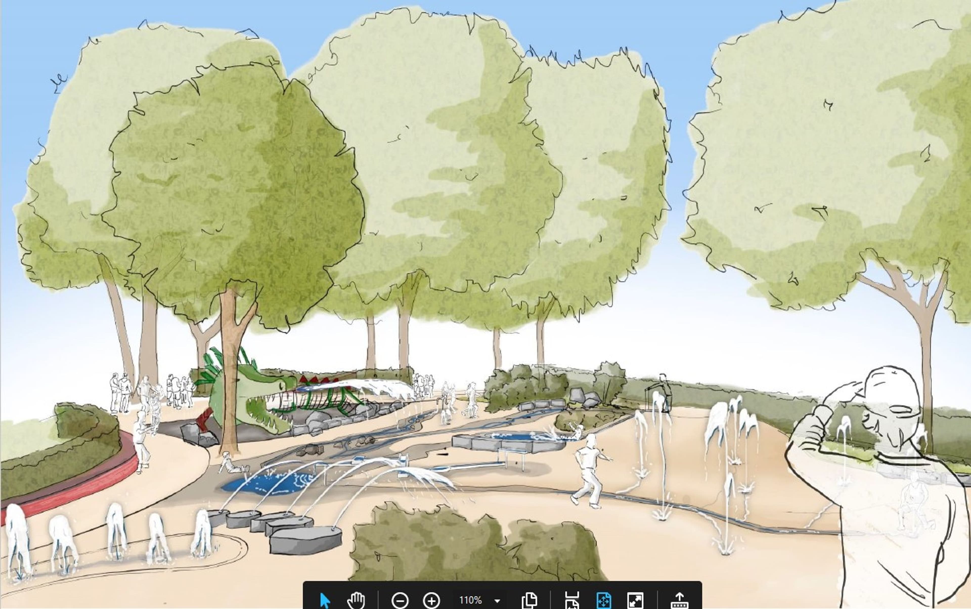 Neuer Wasserspielplatz als Herzstück Wiesbadens | Symbolbild