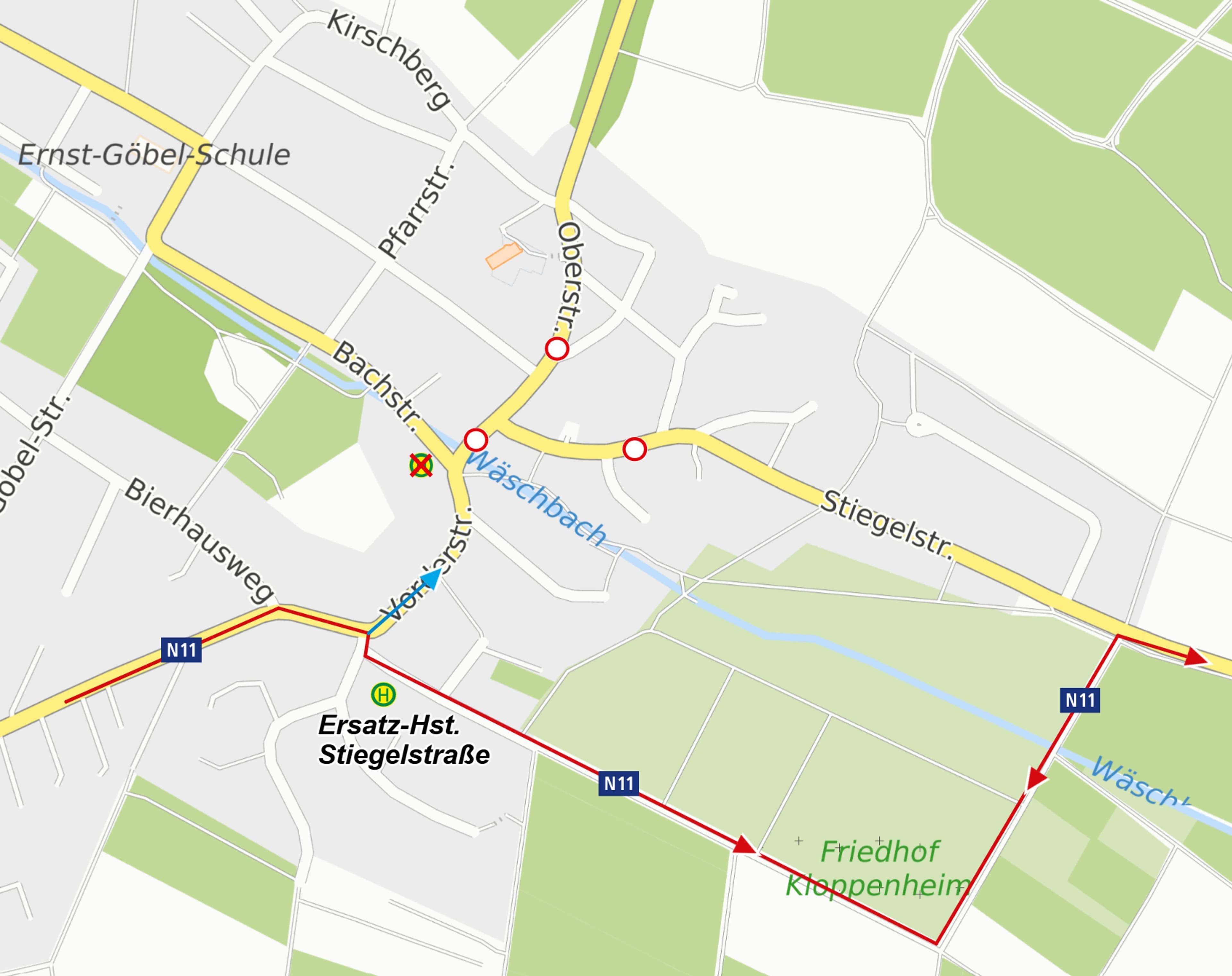 Verkehrsänderungen bei der Kloppenheimer Kerb | Symbolbild