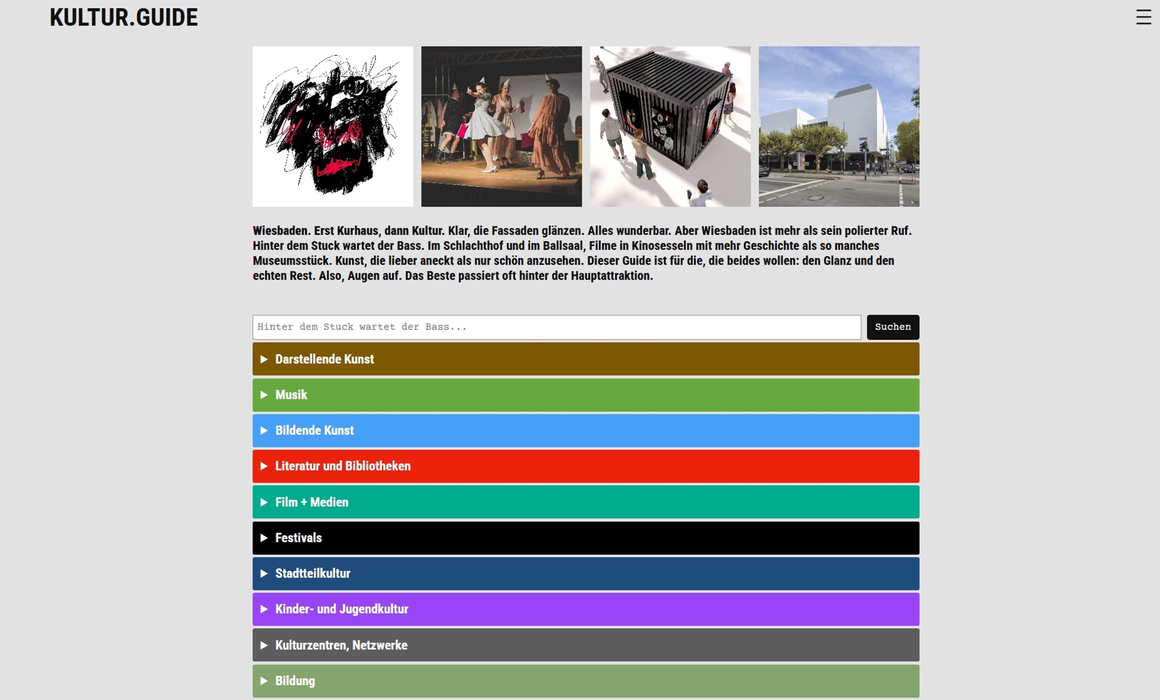 Wiesbaden startet neues Kulturportal | Symbolbild