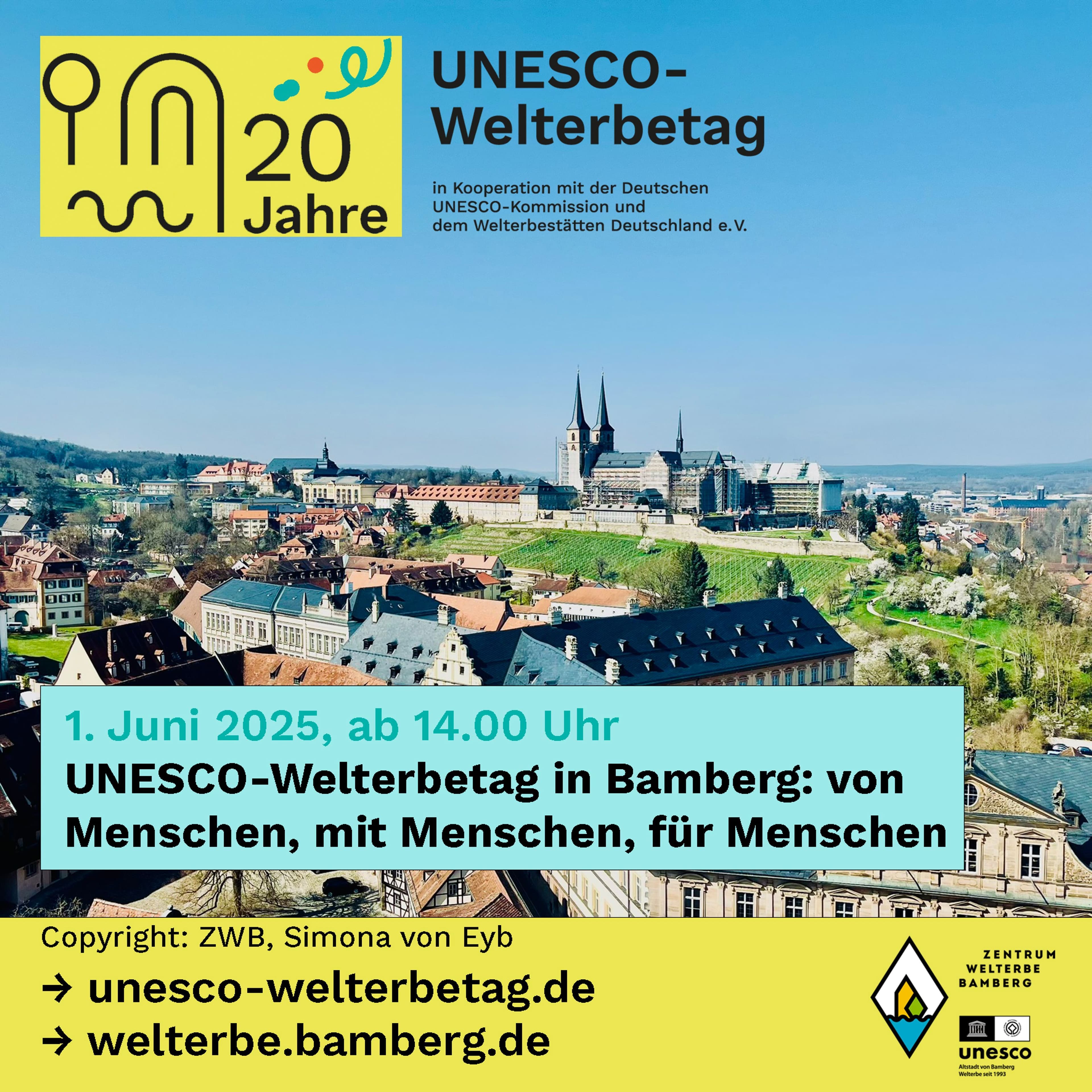 Bamberg feiert UNESCO-Welterbetag 2025 | Symbolbild