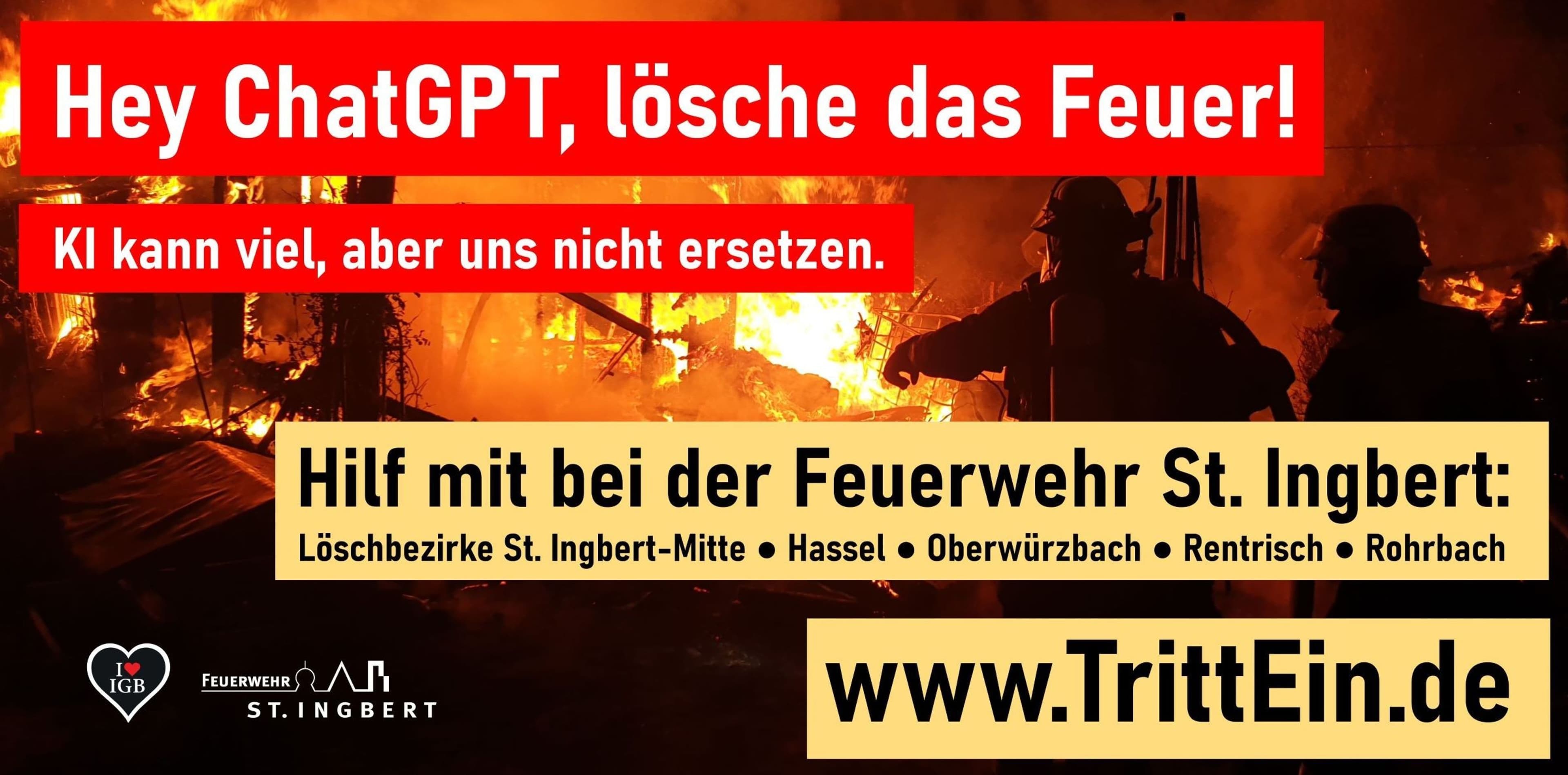 Hey ChatGPT, lösche das Feuer! | Symbolbild