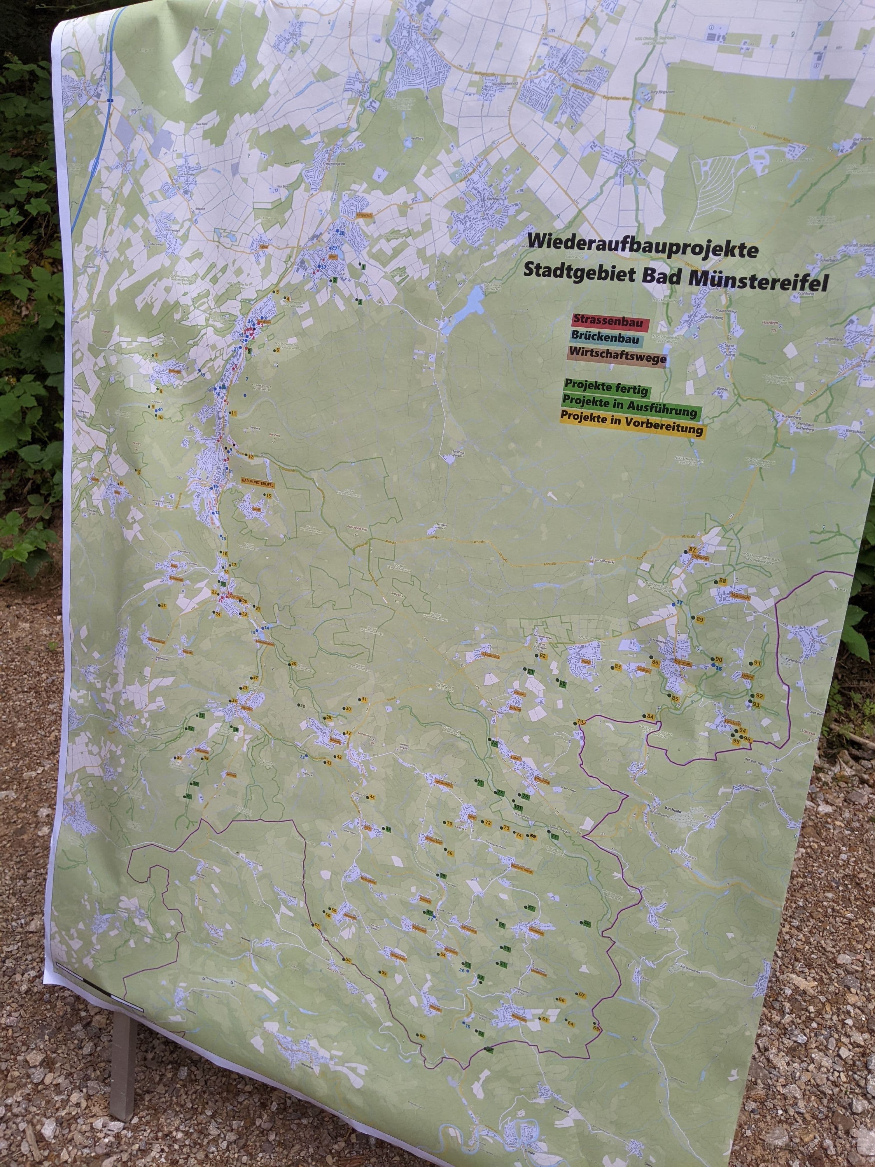 Bad Münstereifel saniert Flutschäden an Wirtschaftswegen | Symbolbild