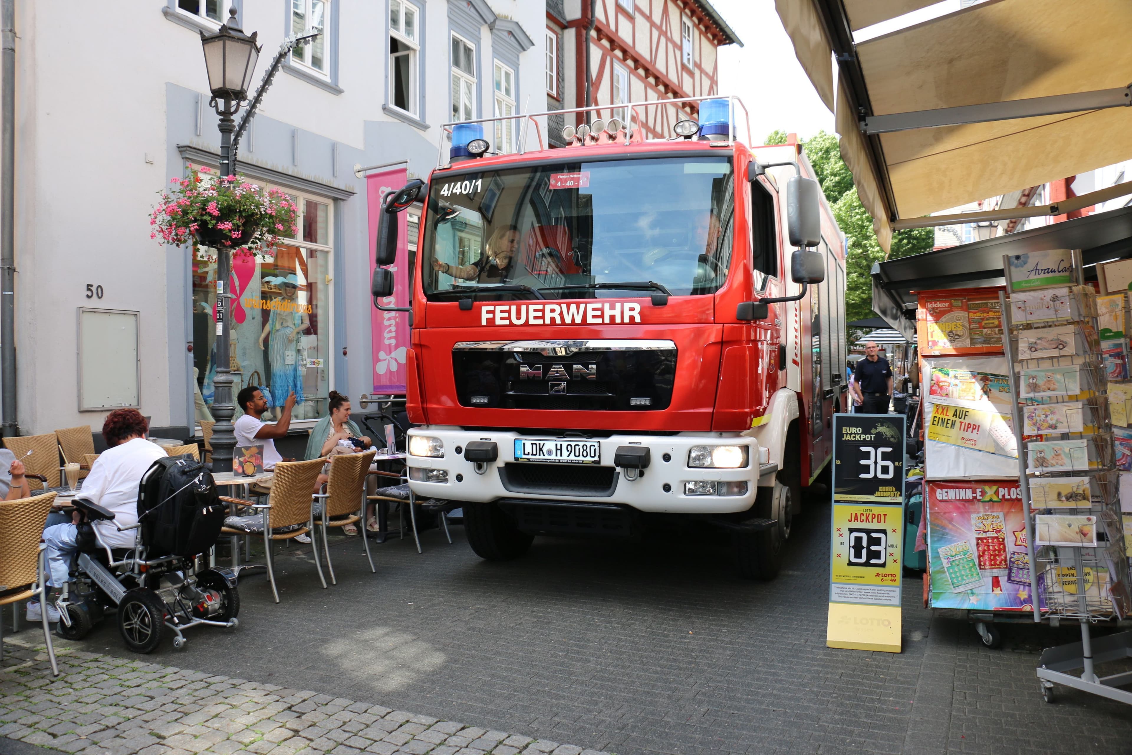 Rettungswege in Herborns Fußgängerzone auf dem Prüfstand | Symbolbild