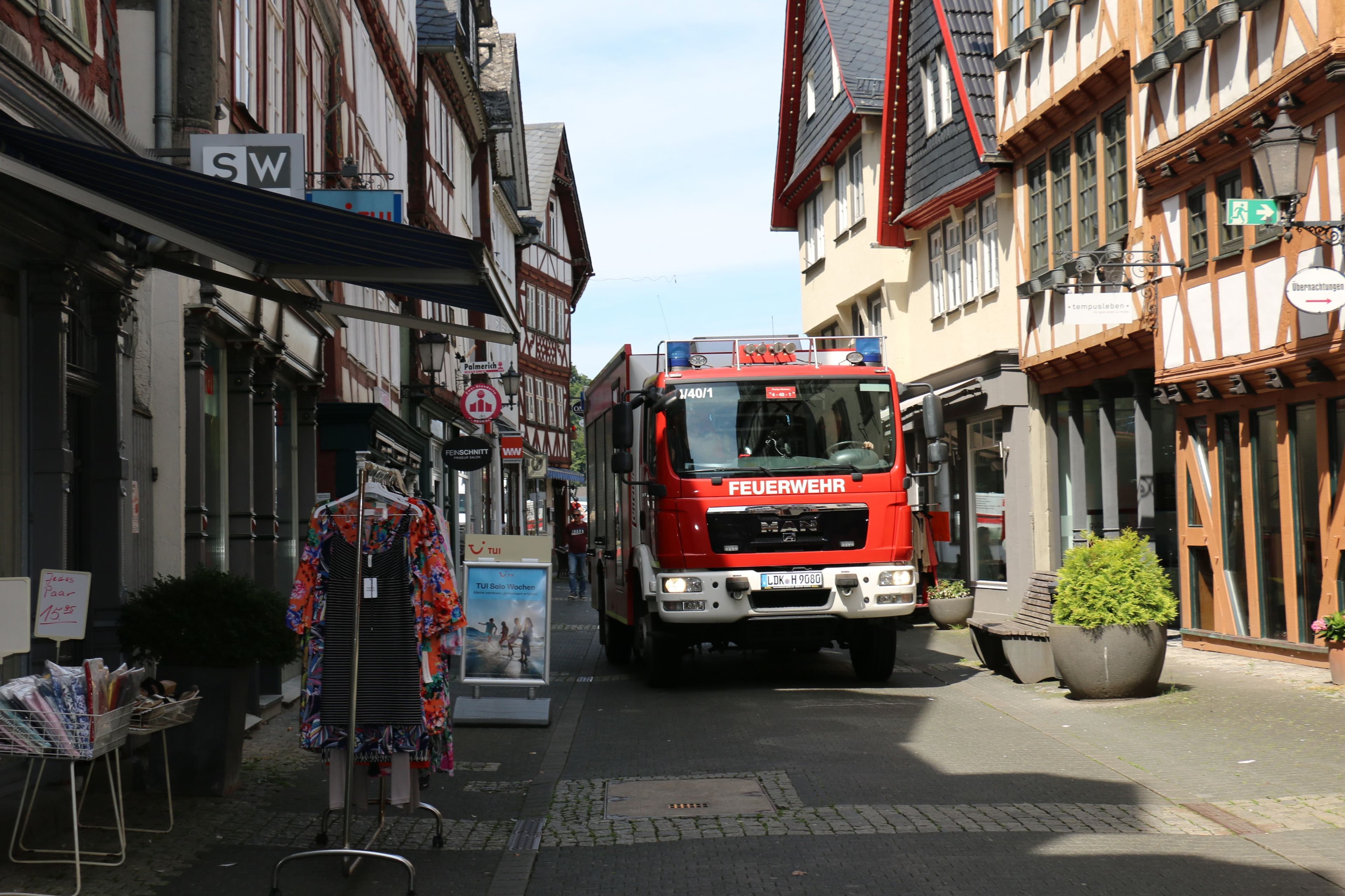 Rettungswege in Herborns Fußgängerzone auf dem Prüfstand | Symbolbild