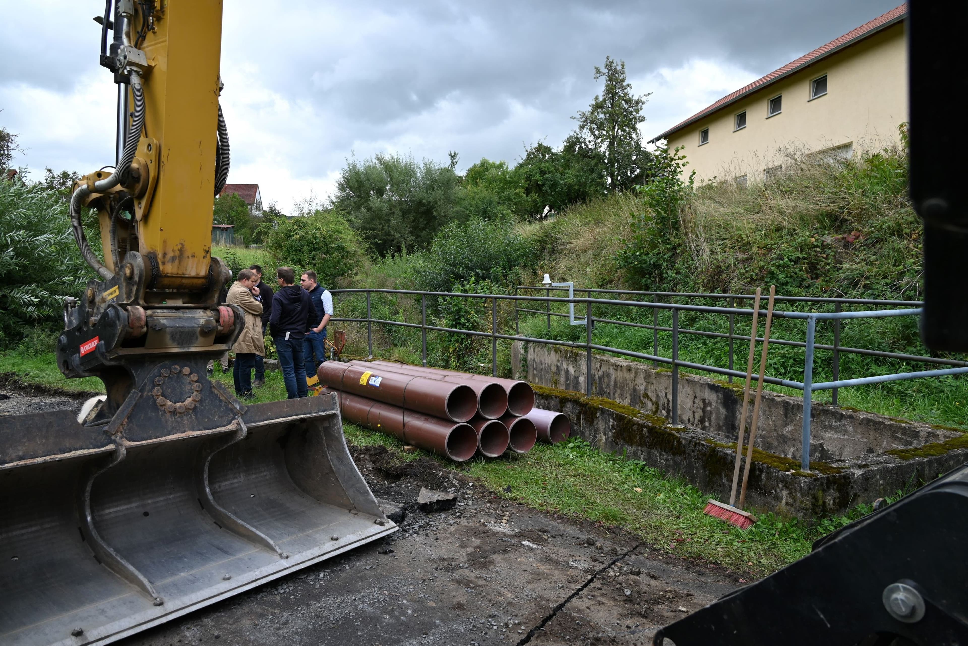 Großenbach: Einlaufbauwerk nach Sanierung fit für Starkregen | Symbolbild