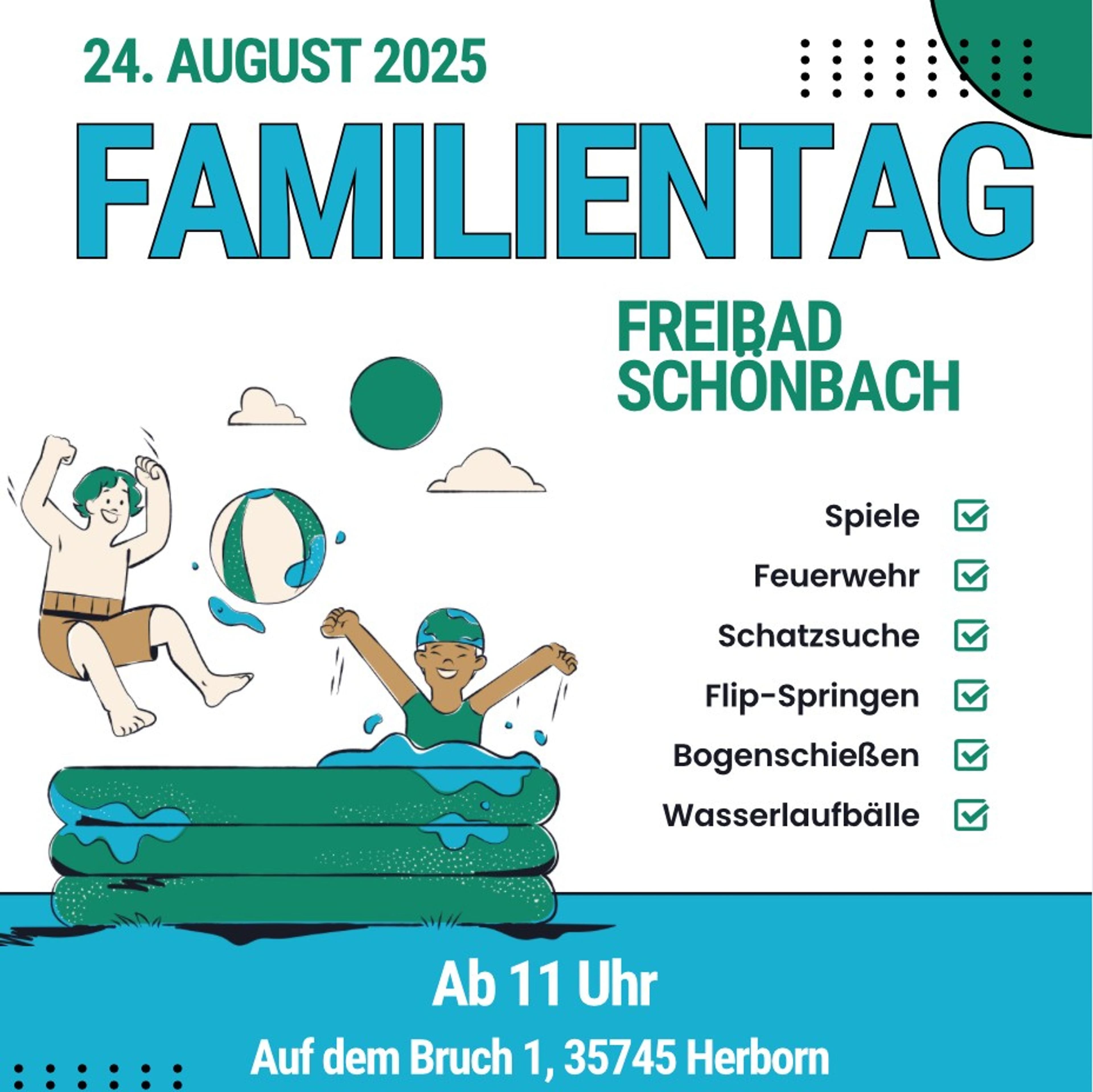 Familienspaß zum Saisonende im Freibad Schönbach | Symbolbild