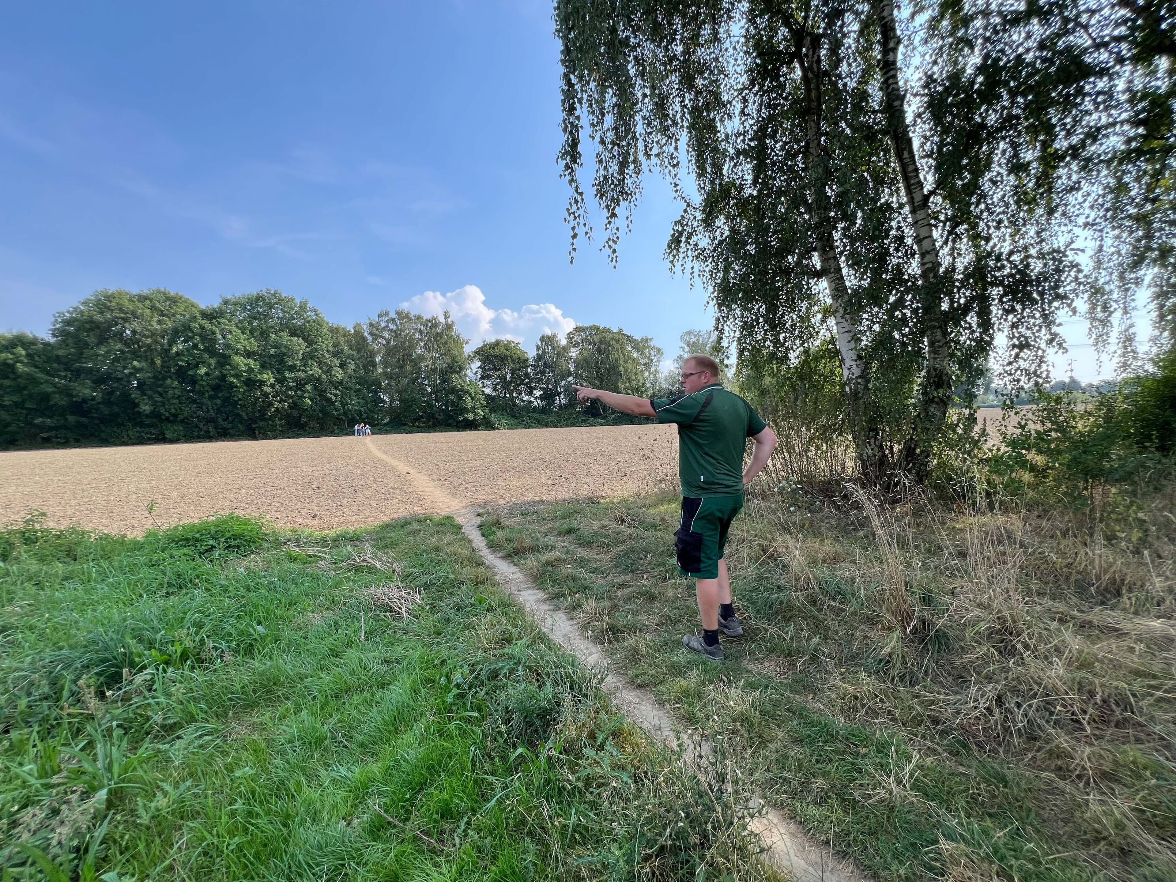 Blühstreifen in Gefahr: Wie Trampelpfade die Natur bedrohen | Symbolbild
