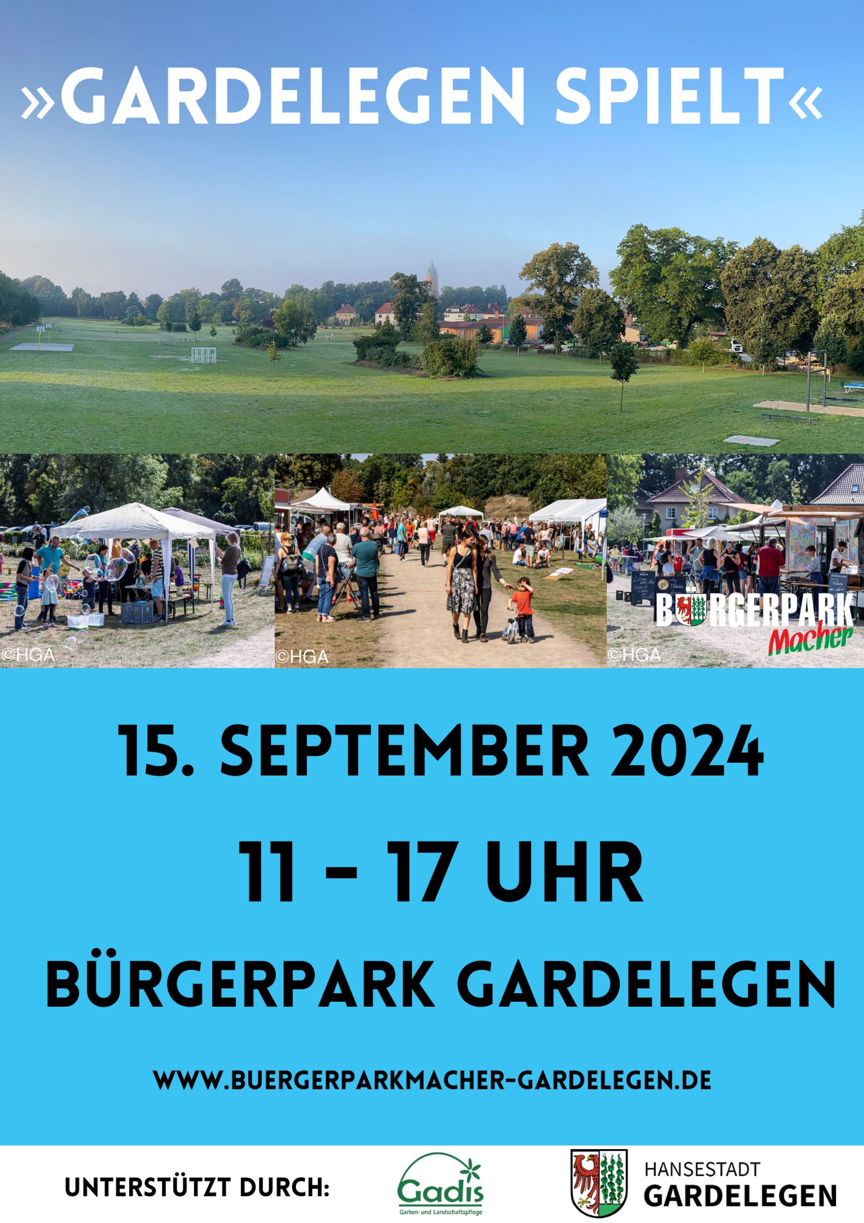 Gardelegen spielt: Entdecken Sie den Familien-Spaß im Bürgerpark! | Symbolbild