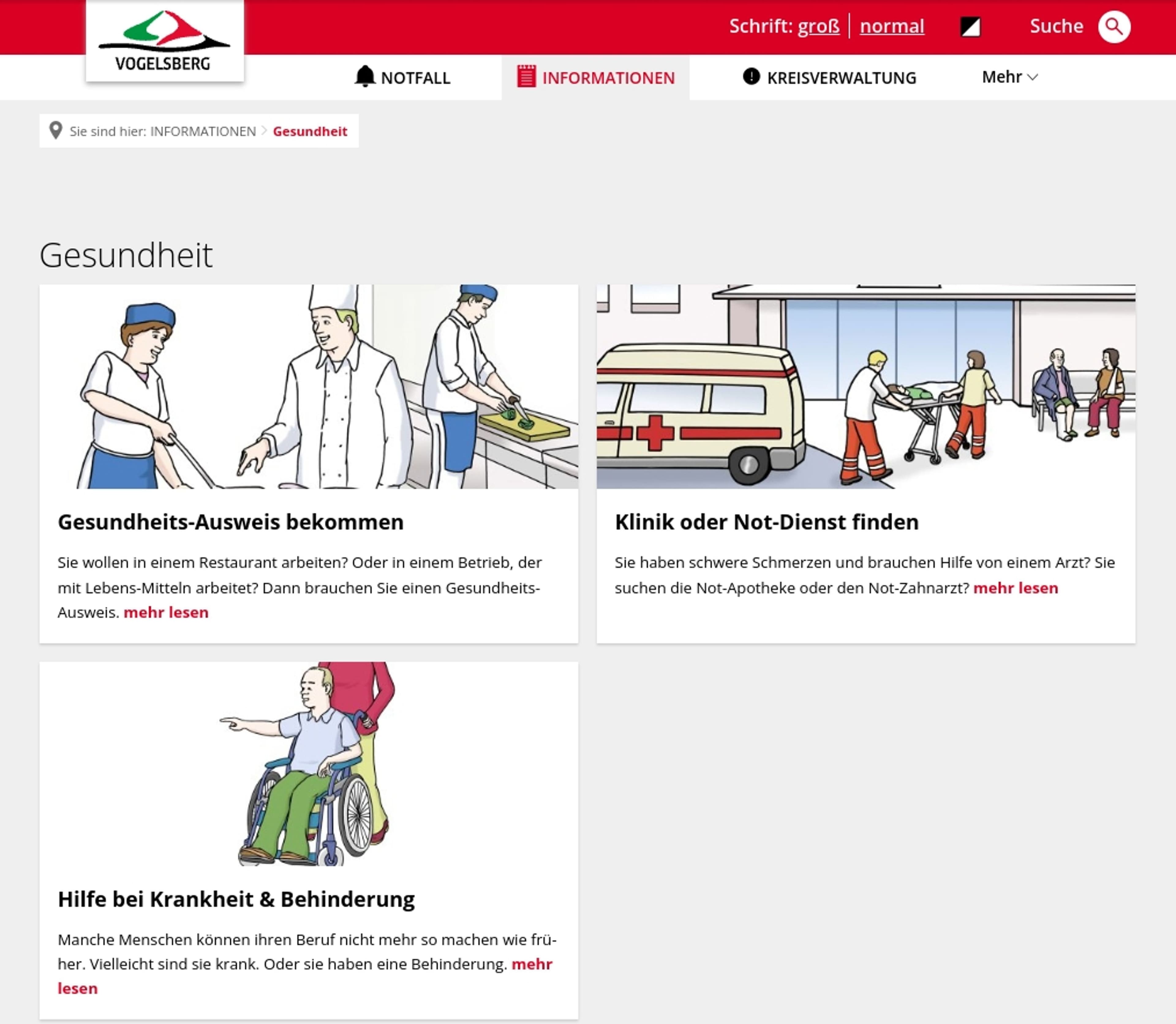 Neue Webseite im Vogelsbergkreis: Ein Schritt zur Inklusion | Symbolbild