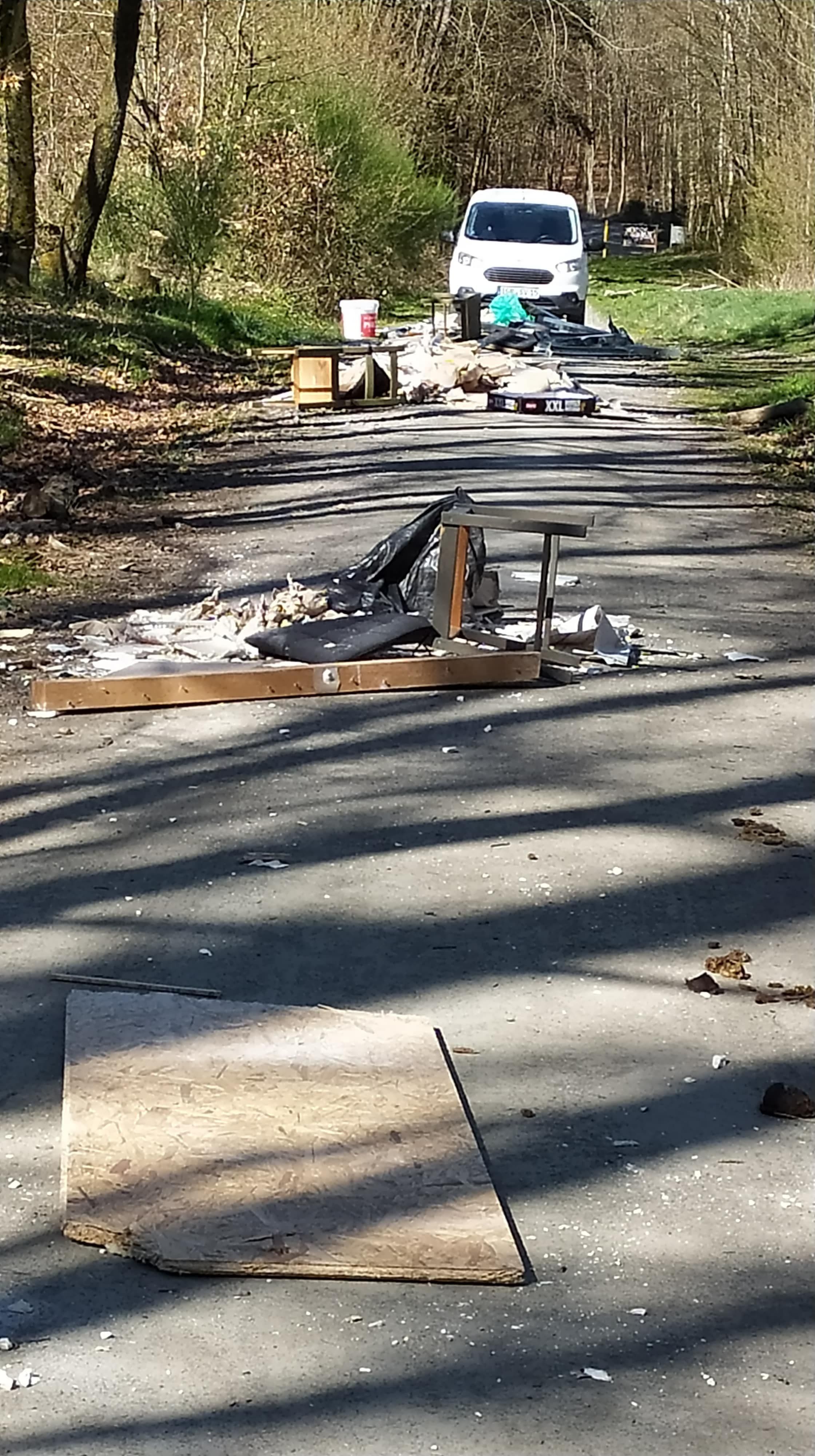 Illegale Müllablagerung bei St. Ingbert entfernt | Symbolbild