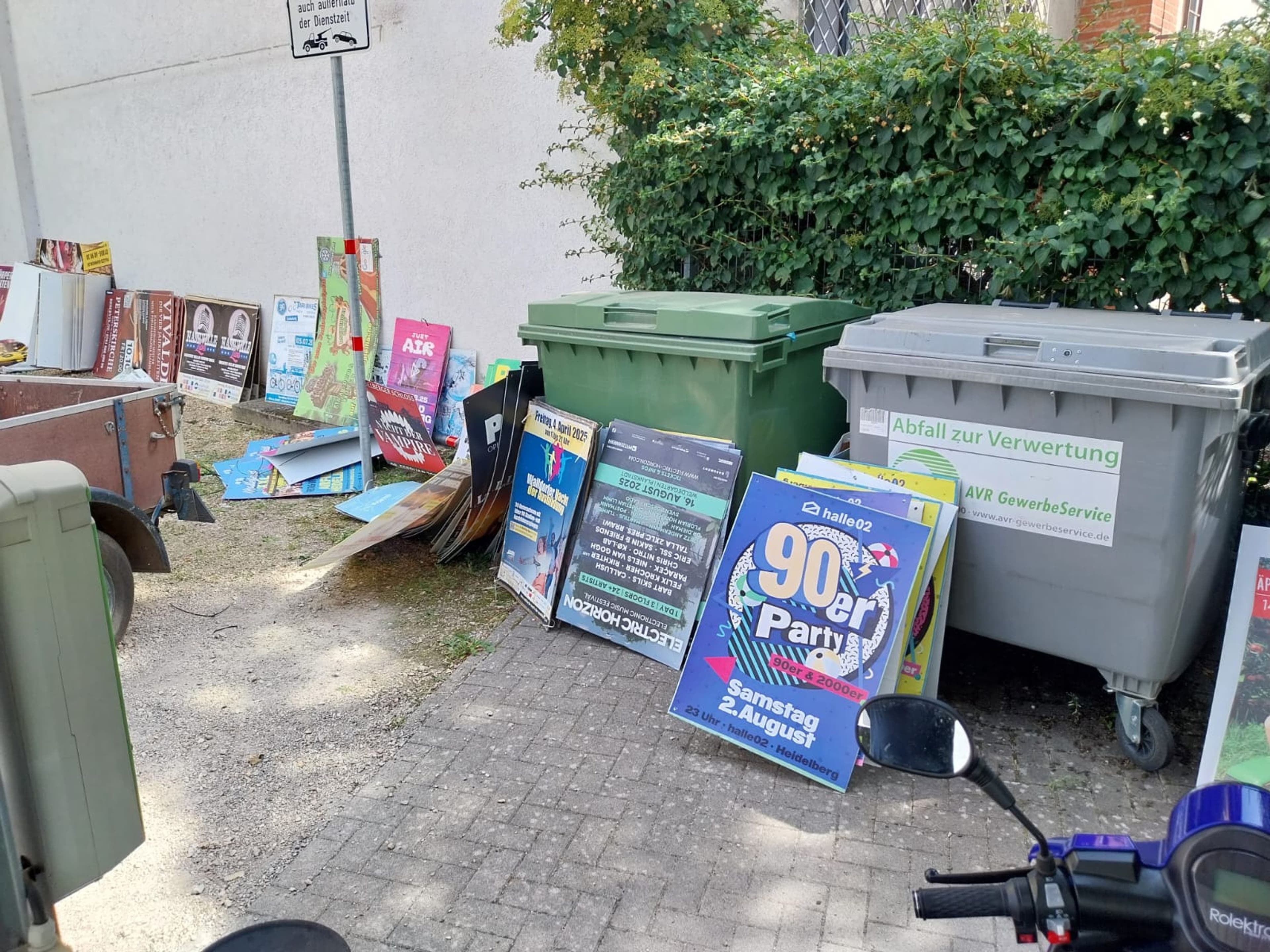 Illegale Plakate in Schwetzingen: Stadt greift durch | Symbolbild
