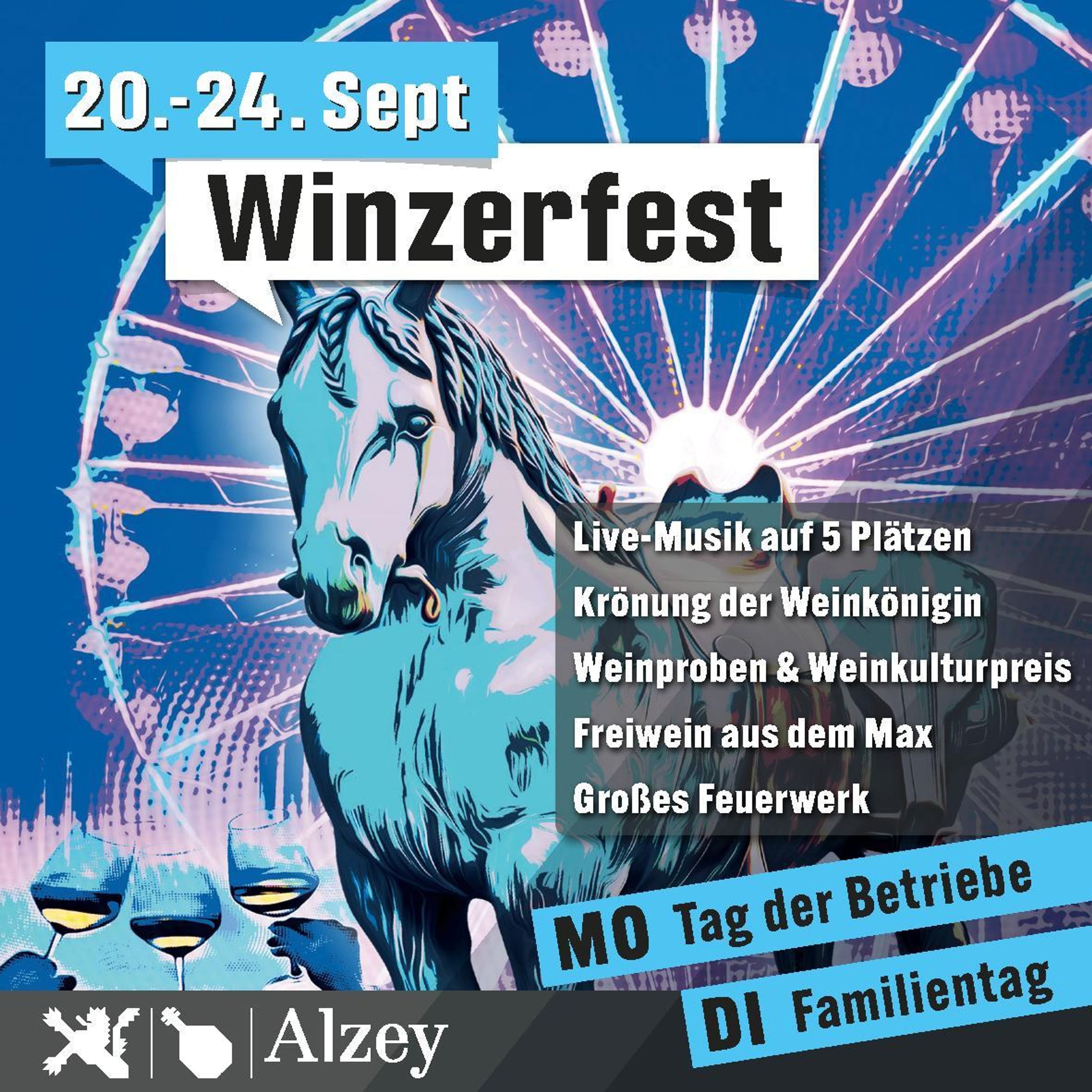 Entdecken Sie das 85. Alzeyer Winzerfest: Ein Fest der Sinne | Symbolbild