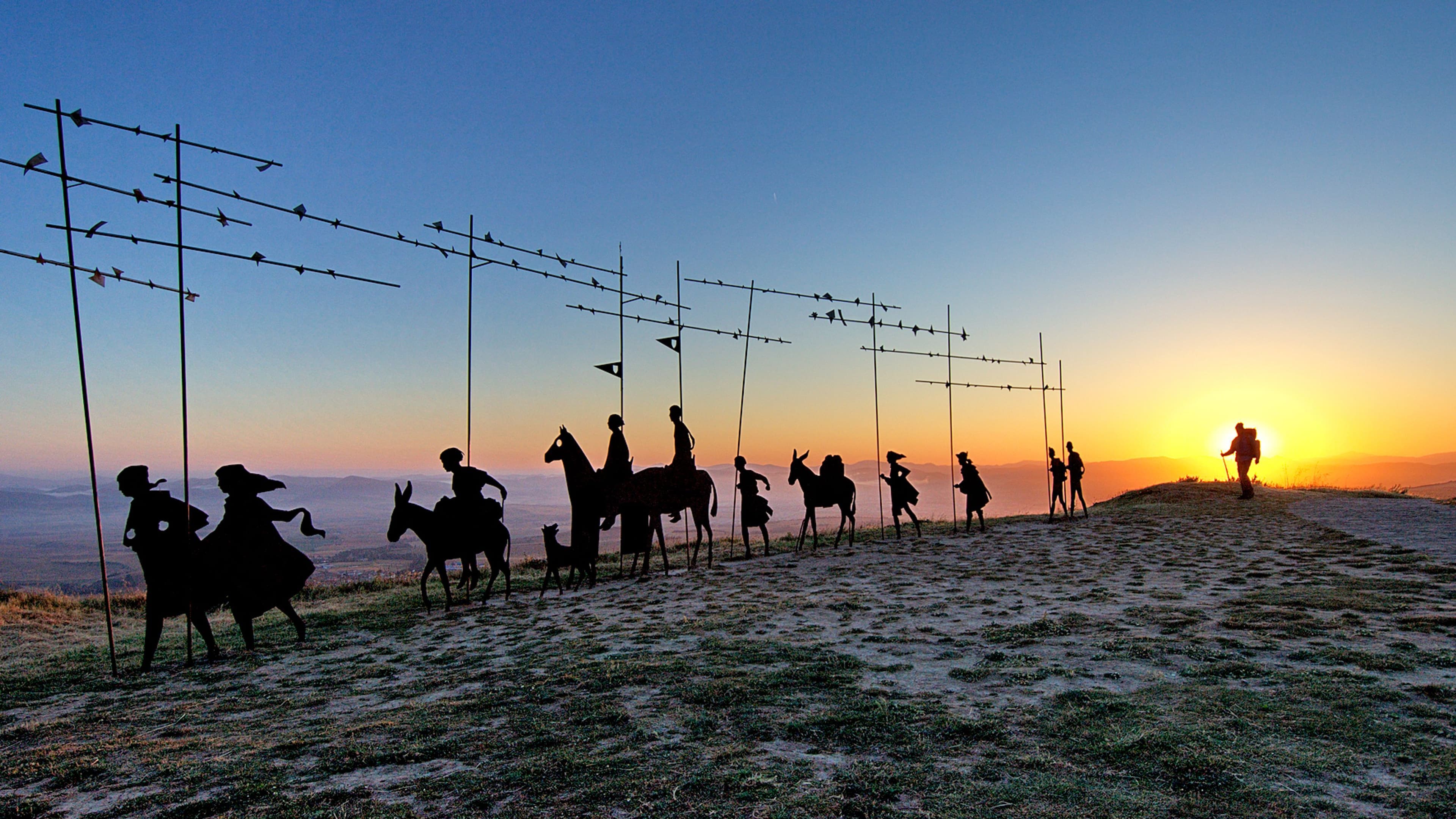 Panorama-Aufnahmen und Reportage-Fotos vom Jakobsweg von Michael Murza in der Multivisionsshow. Panorama-Aufnahmen und Reportage-Fotos vom Jakobsweg von Michael Murza in der Multivisionsshow.