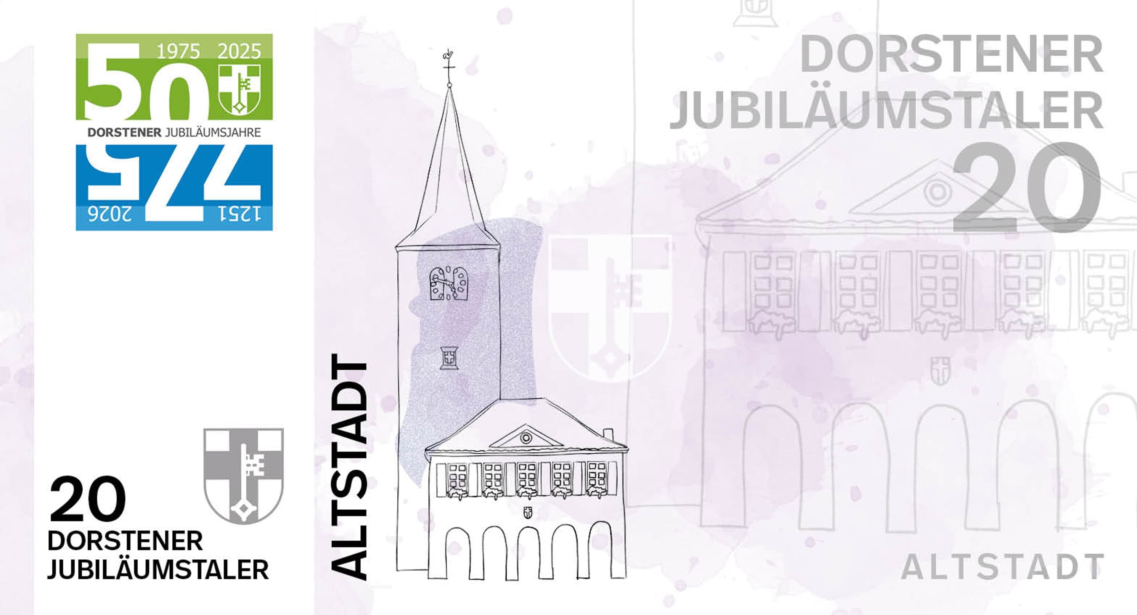 Limitierte Jubiläumstaler für Dorsten | Symbolbild