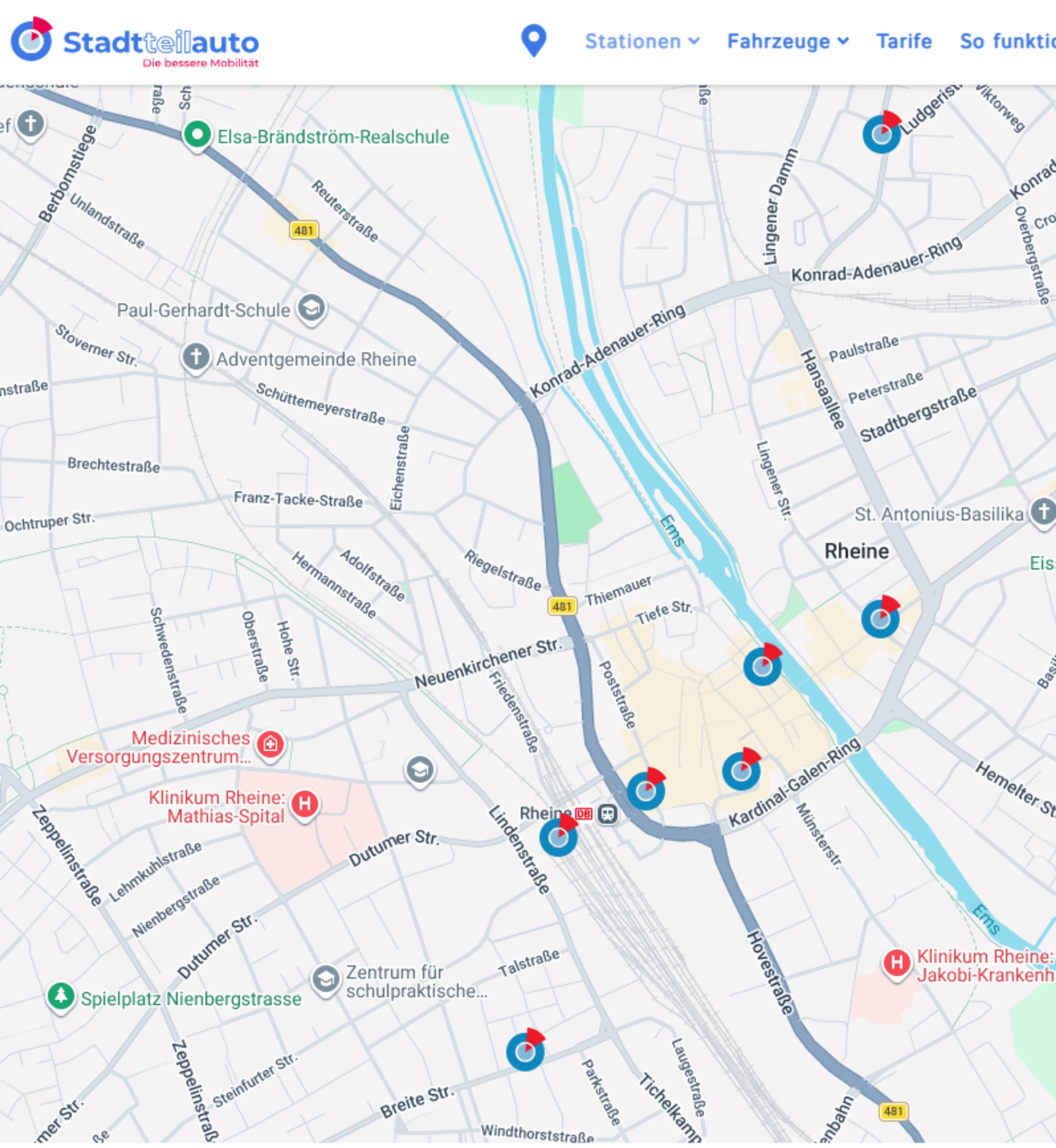 Carsharing in Rheine startet neu mit E-Autos | Symbolbild