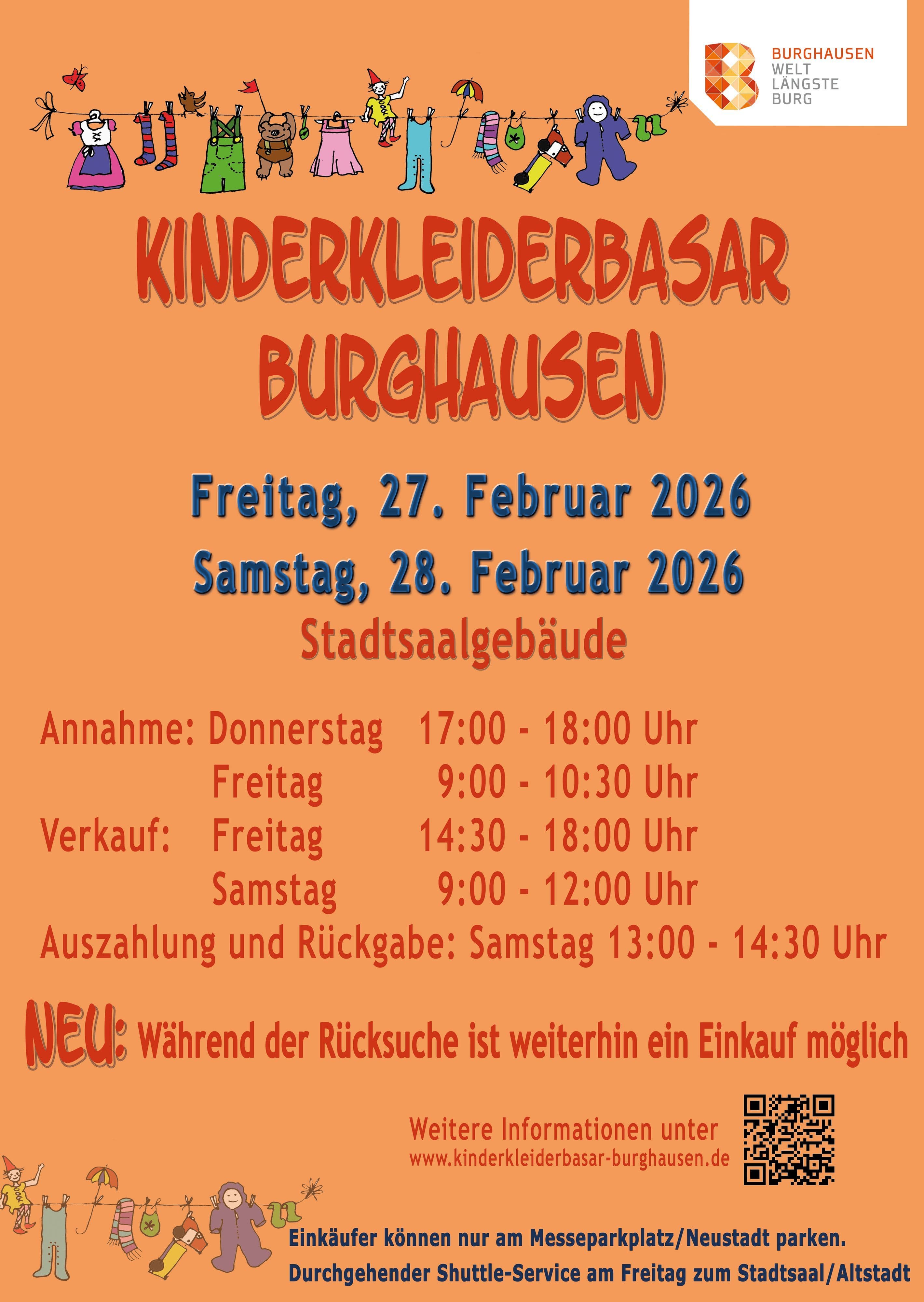 Kinderkleiderbasar Burghausen 2026 startet bald | Symbolbild