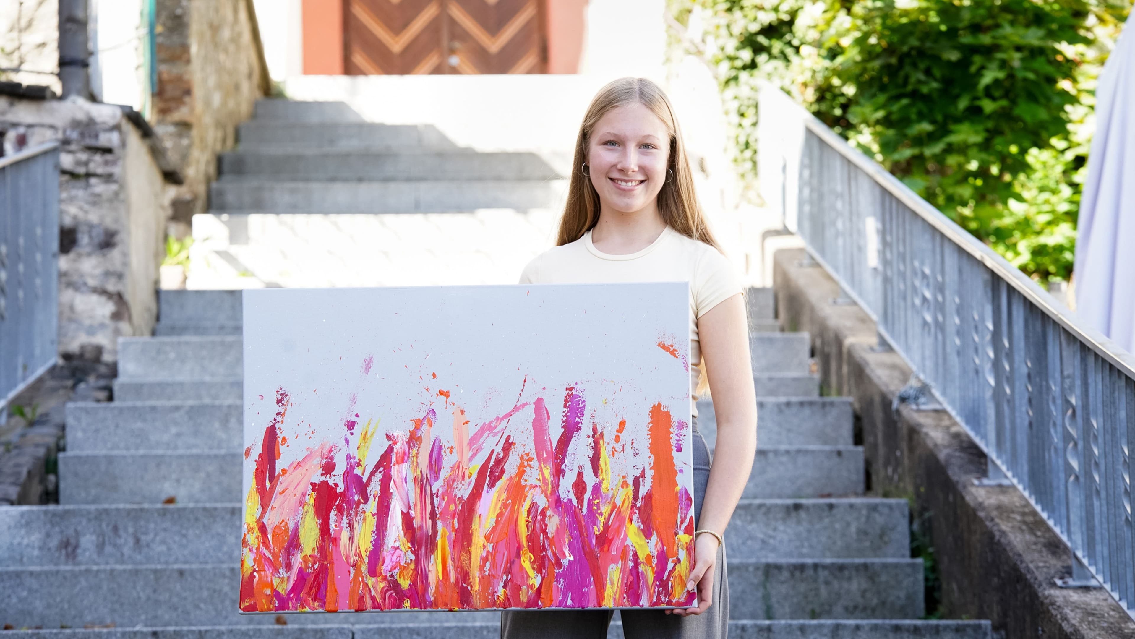 Junges Talent zeigt abstrakte Kunst in Haiger | Symbolbild