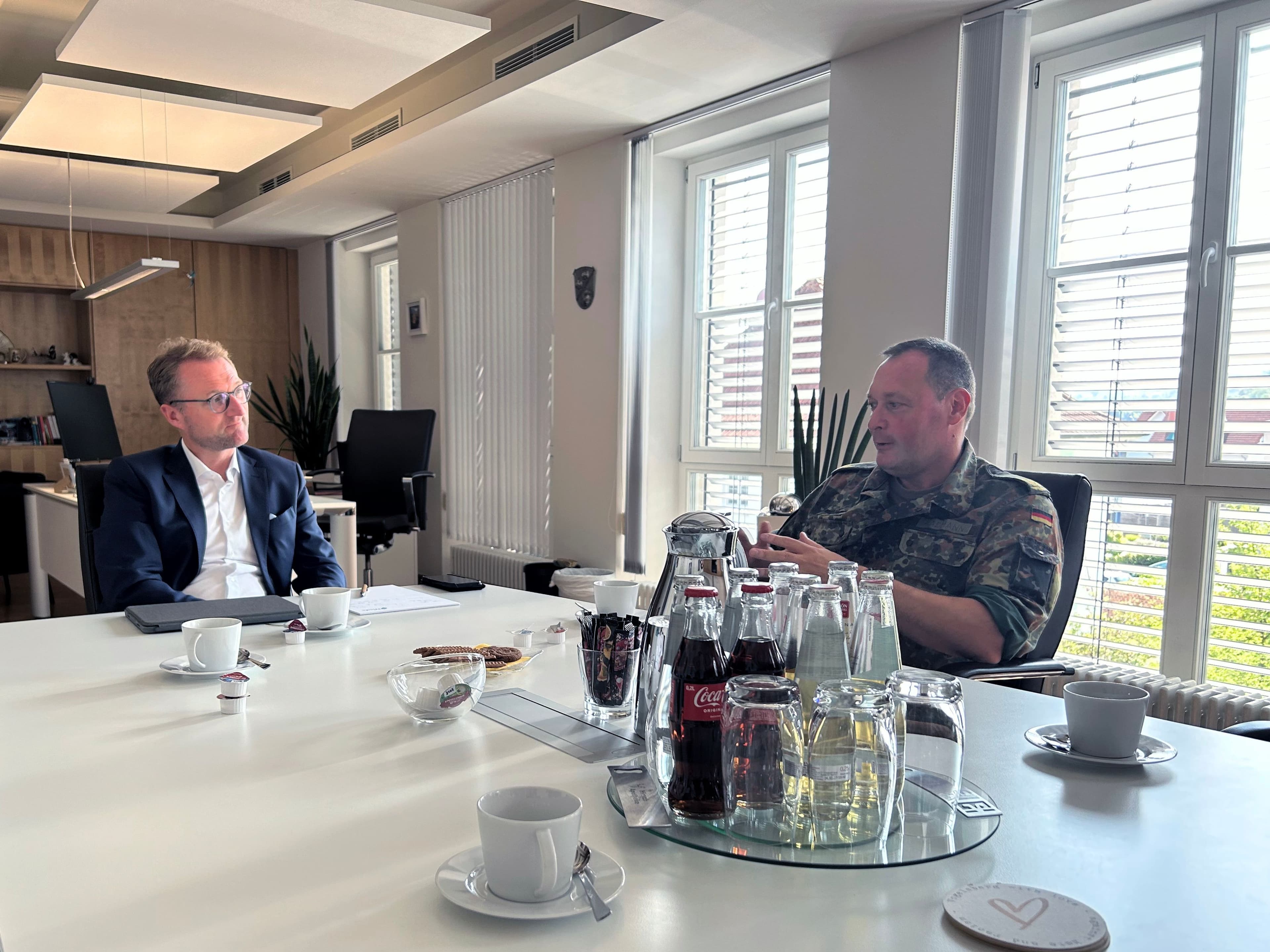 Bundeswehr und Vogelsbergkreis stärken Zusammenarbeit | Symbolbild