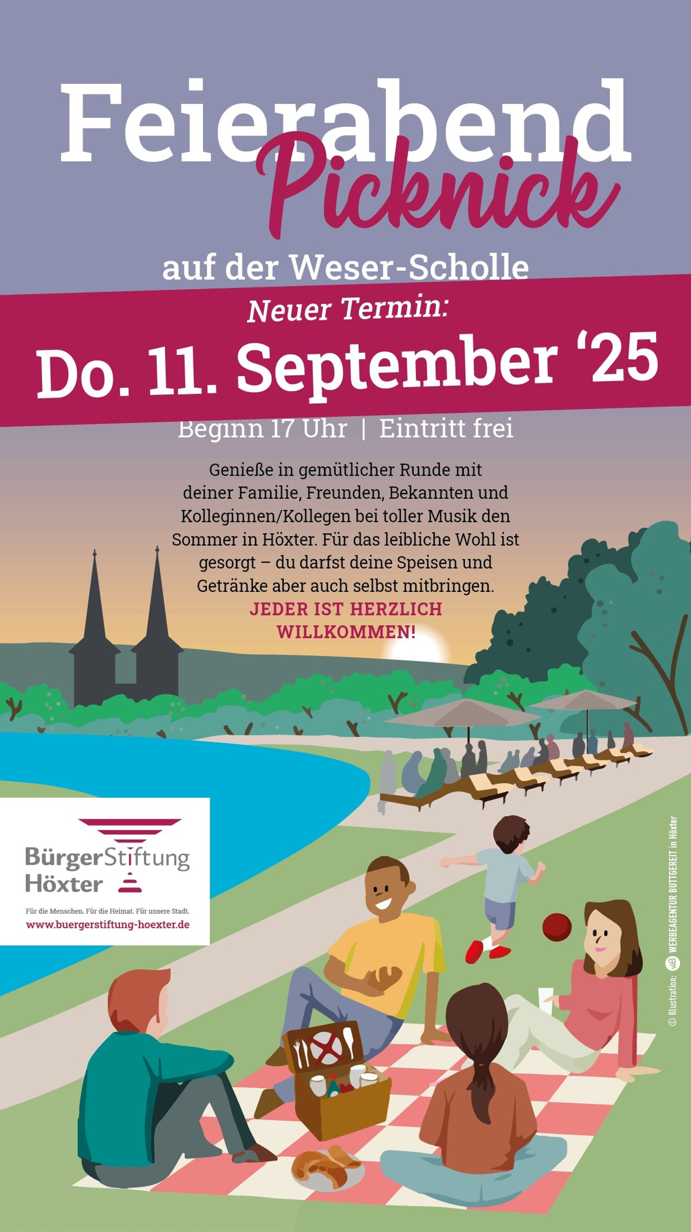 Feierabendpicknick in Höxter: Musik, Genuss und gute Taten | Symbolbild