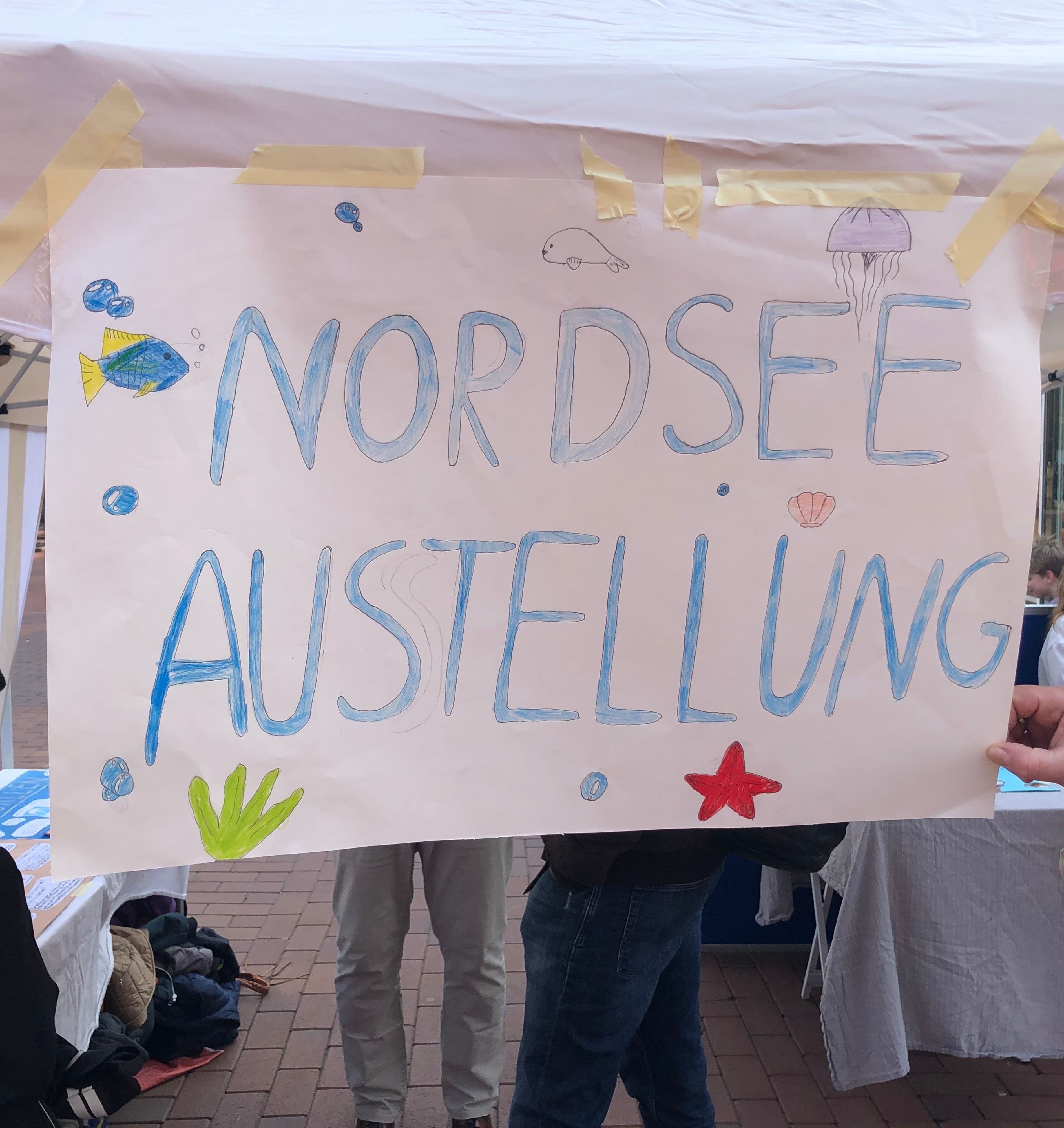 Schüler setzen ein Zeichen für die Nordsee | Symbolbild