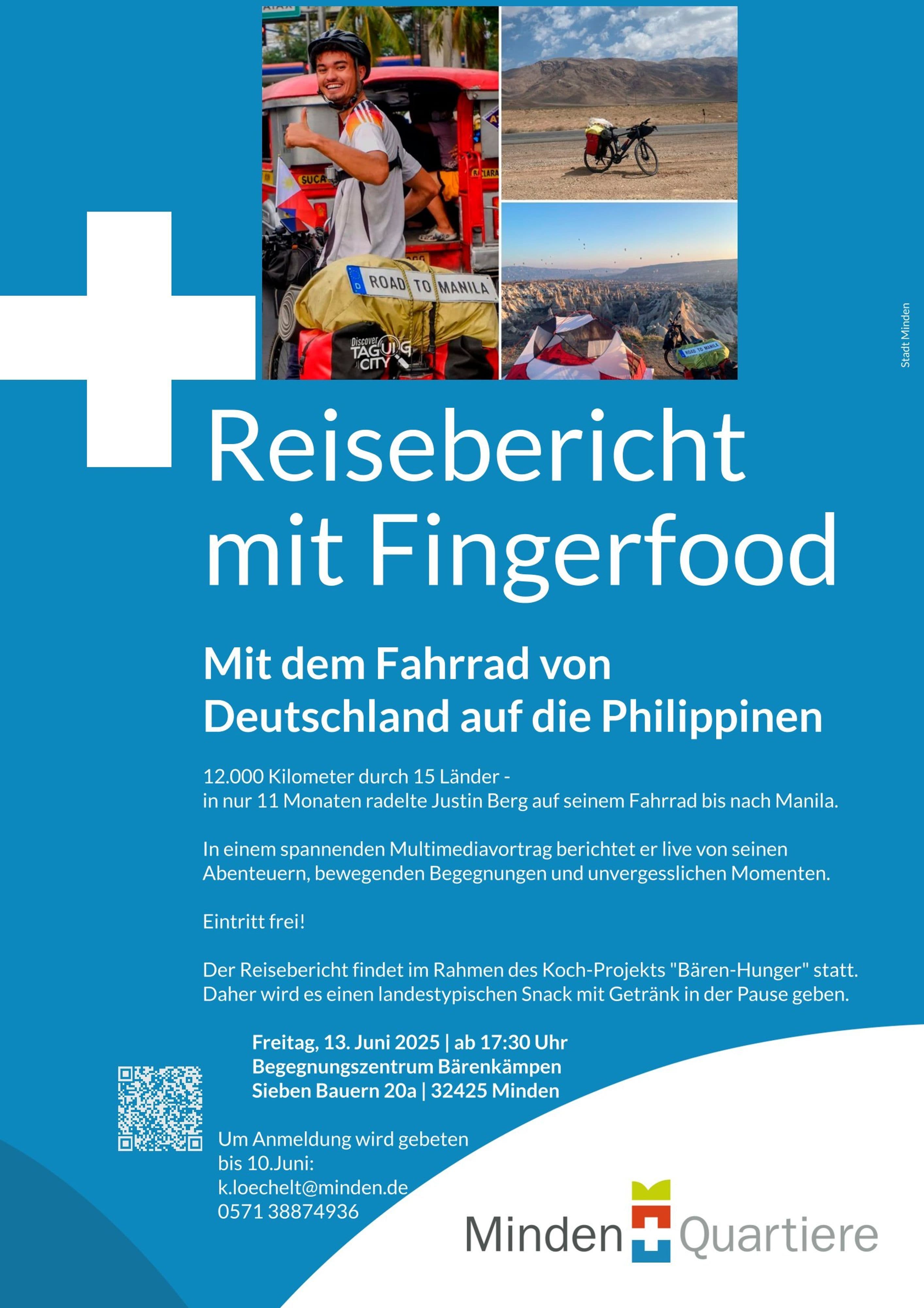 12.000 Kilometer per Rad: Von Deutschland zu den Philippinen | Symbolbild