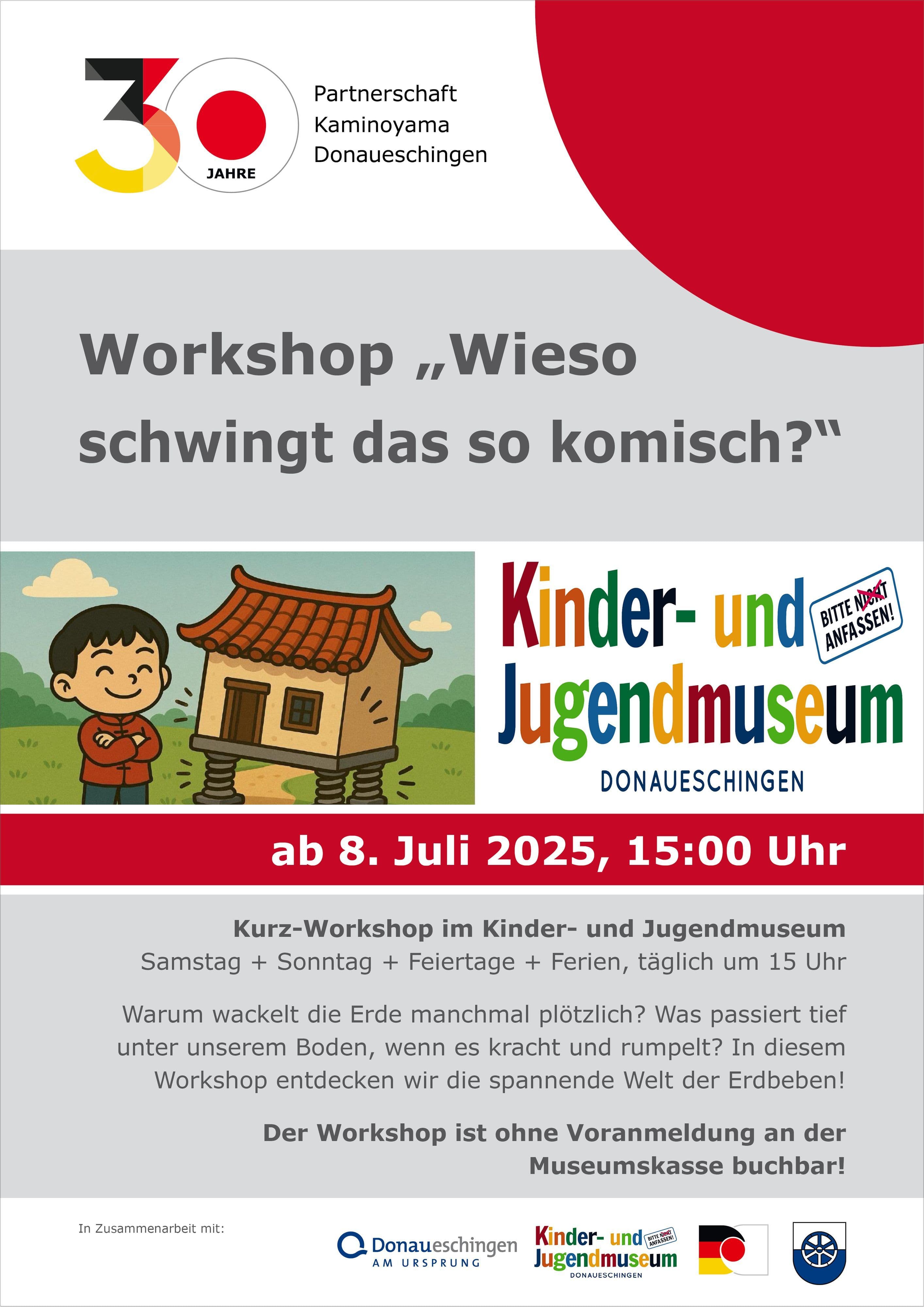 Erdbeben hautnah erleben im Kinder- und Jugendmuseum | Symbolbild