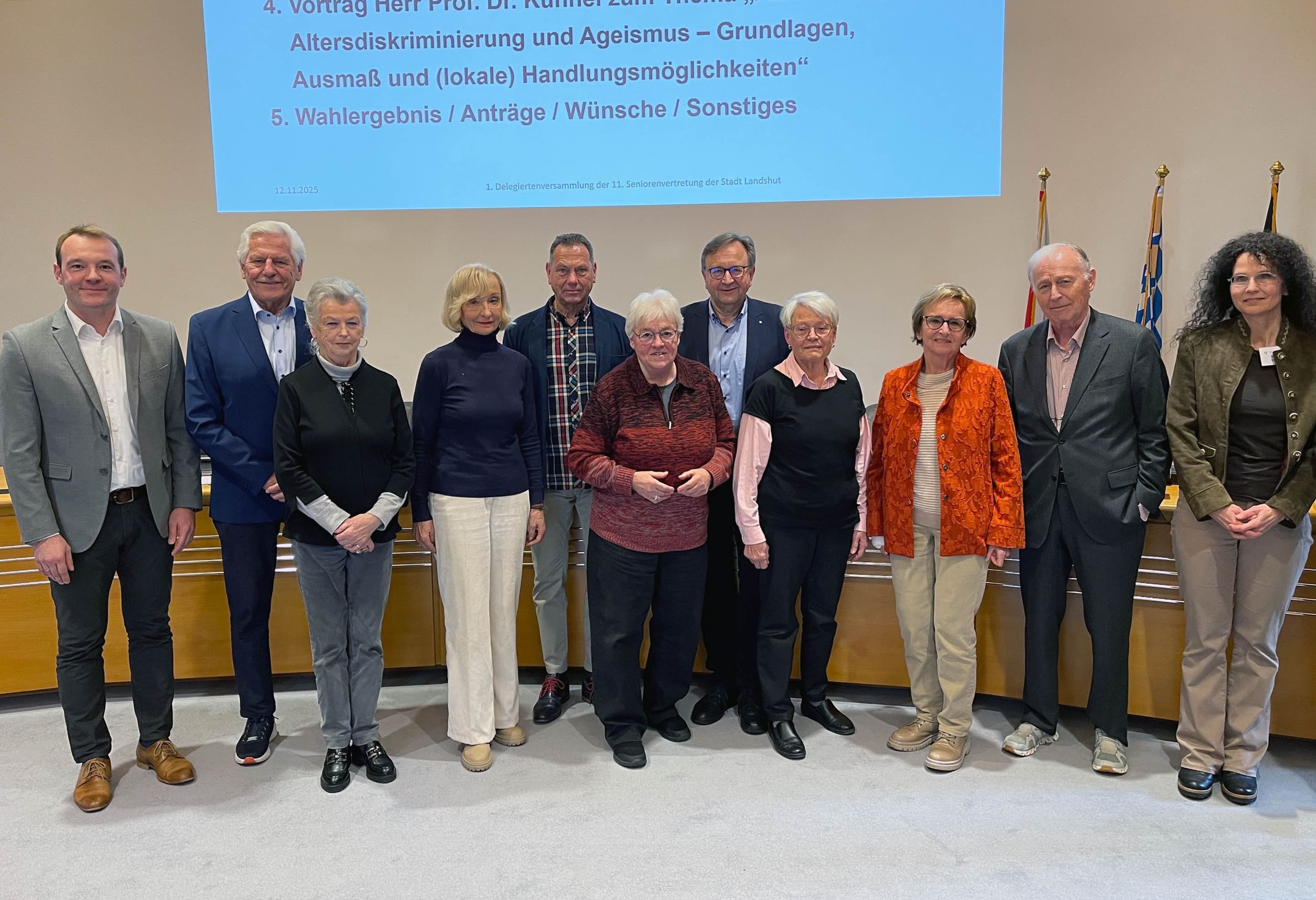 Der neue Seniorenbeirat wurde gewählt. Die konstituierende Sitzung ist für Januar 2026 geplant.