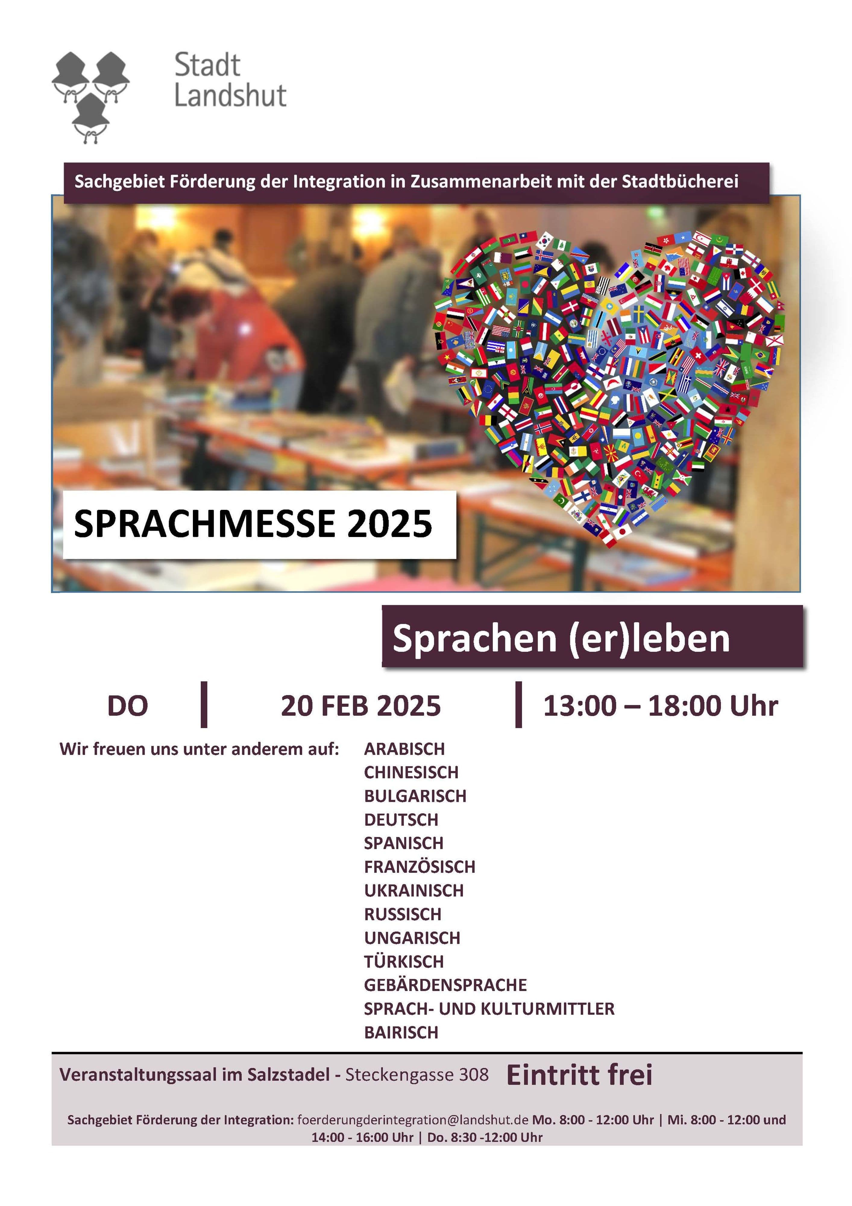 Feier der sprachlichen Vielfalt: Die zweite Sprachmesse in Landshut | Symbolbild