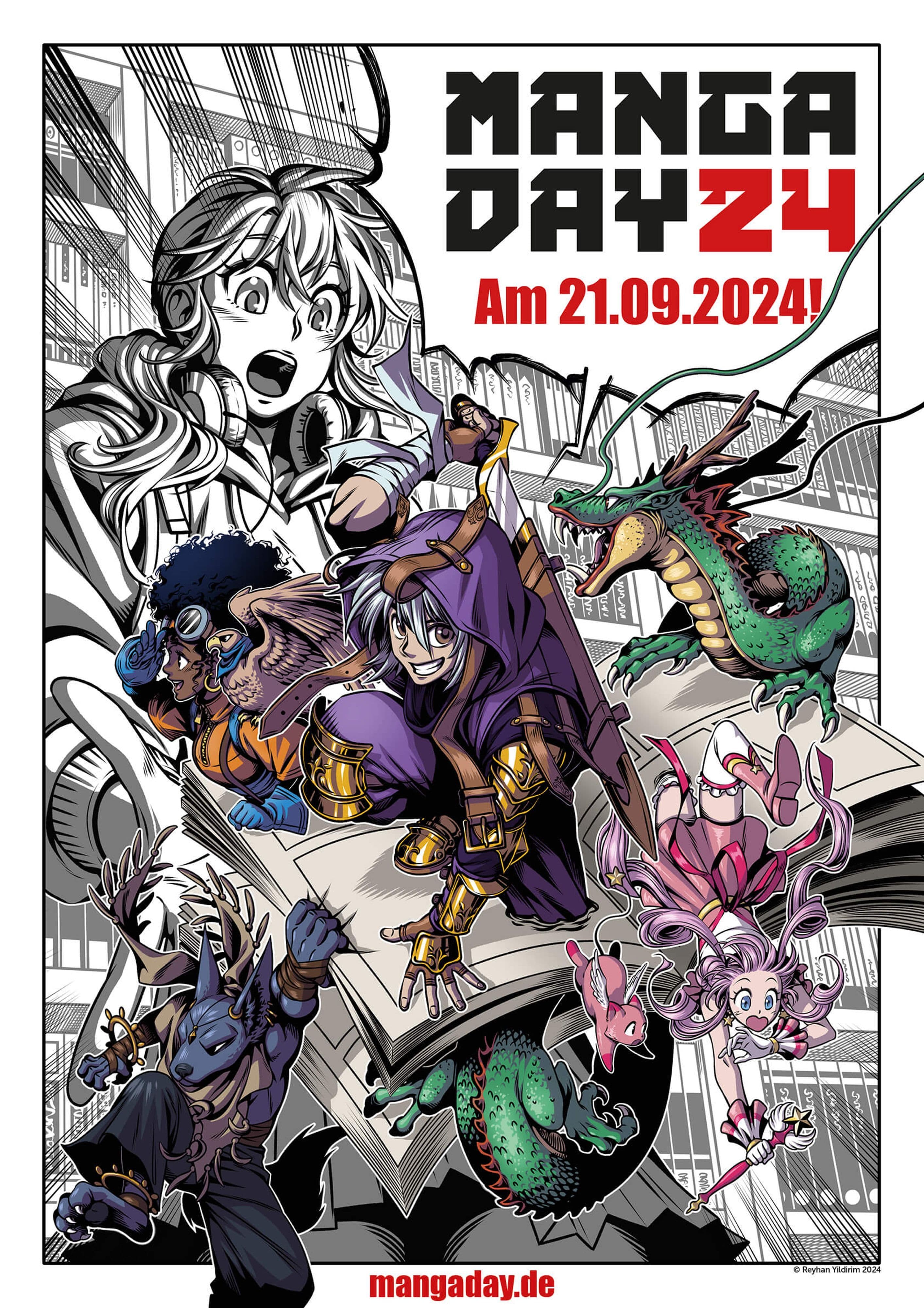Kreativität trifft Manga: Zeichenwettbewerb zur Feier des Manga-Days | Symbolbild