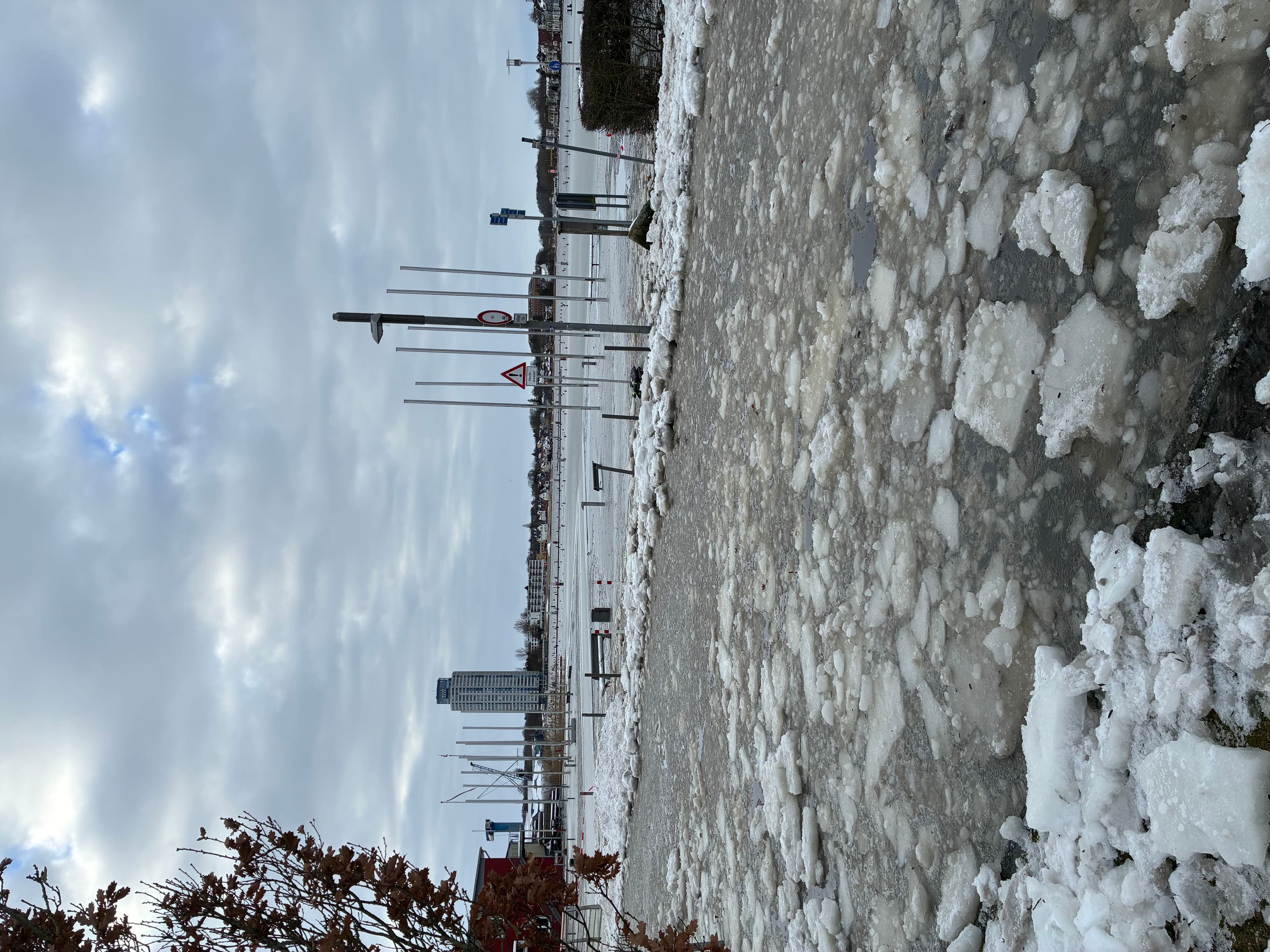 Schleswig trotzt Wintersturm erfolgreich | Symbolbild