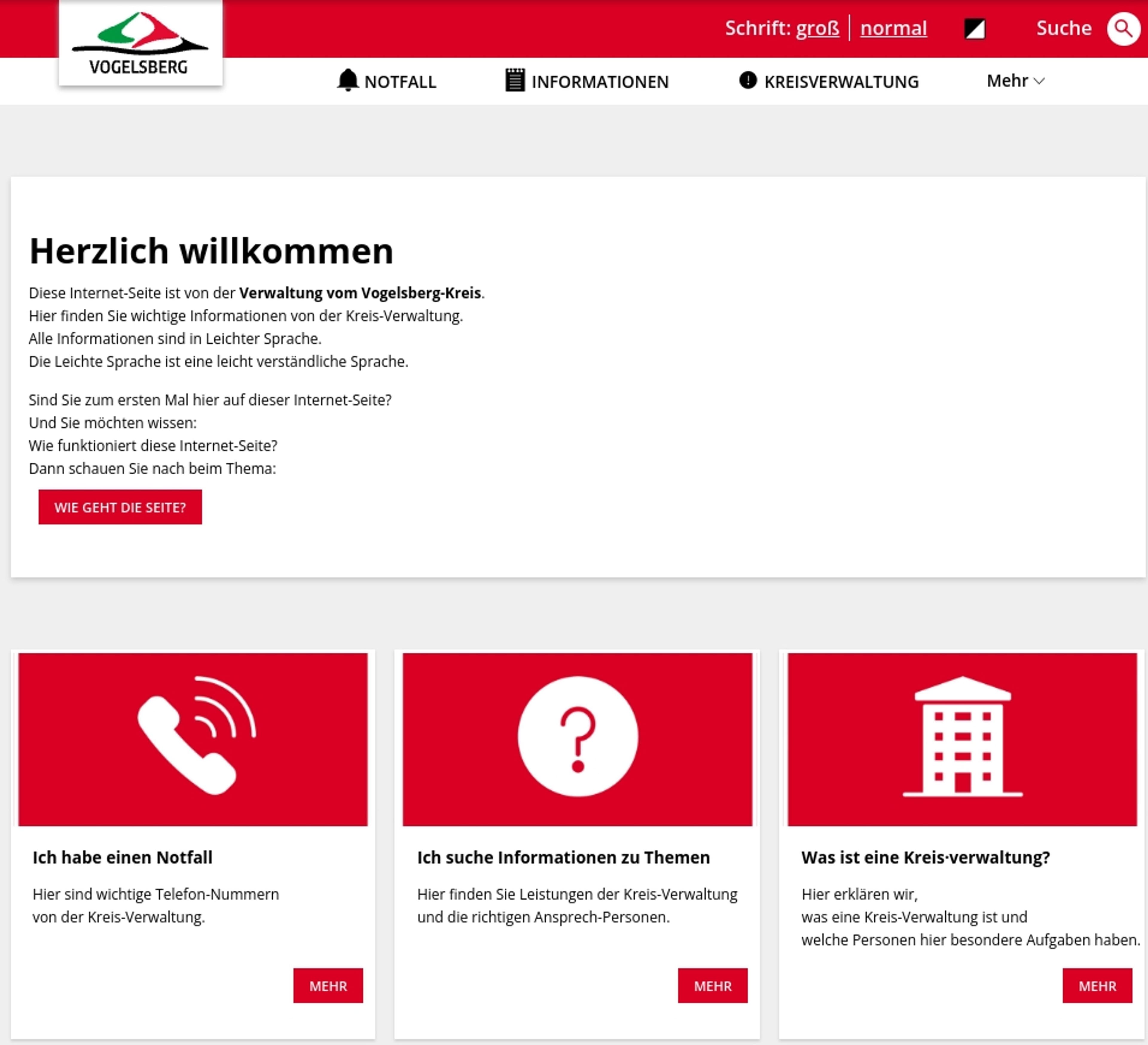 Neue Webseite im Vogelsbergkreis: Ein Schritt zur Inklusion | Symbolbild