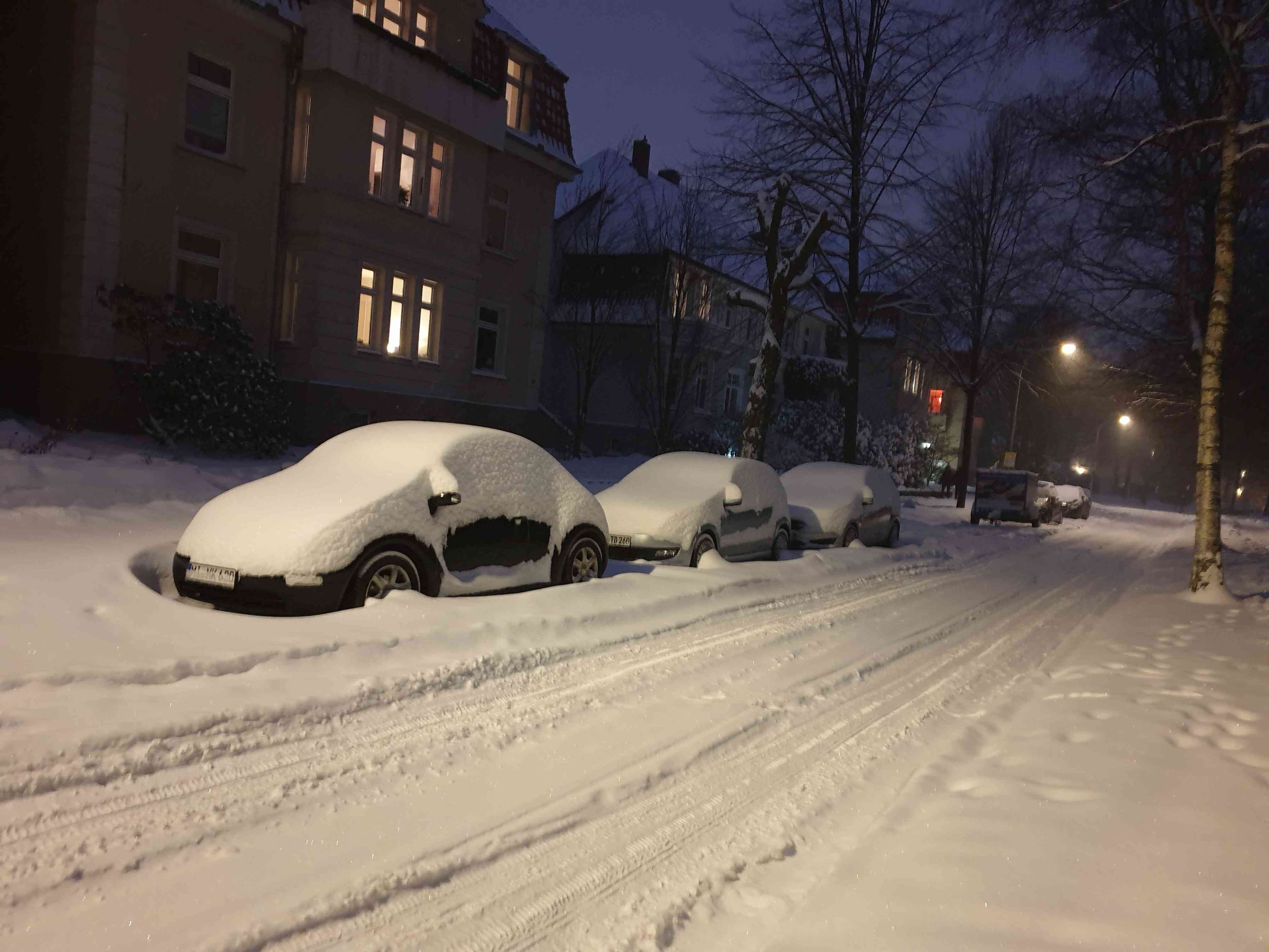 Schnee legt Müllabfuhr in Minden lahm | Symbolbild