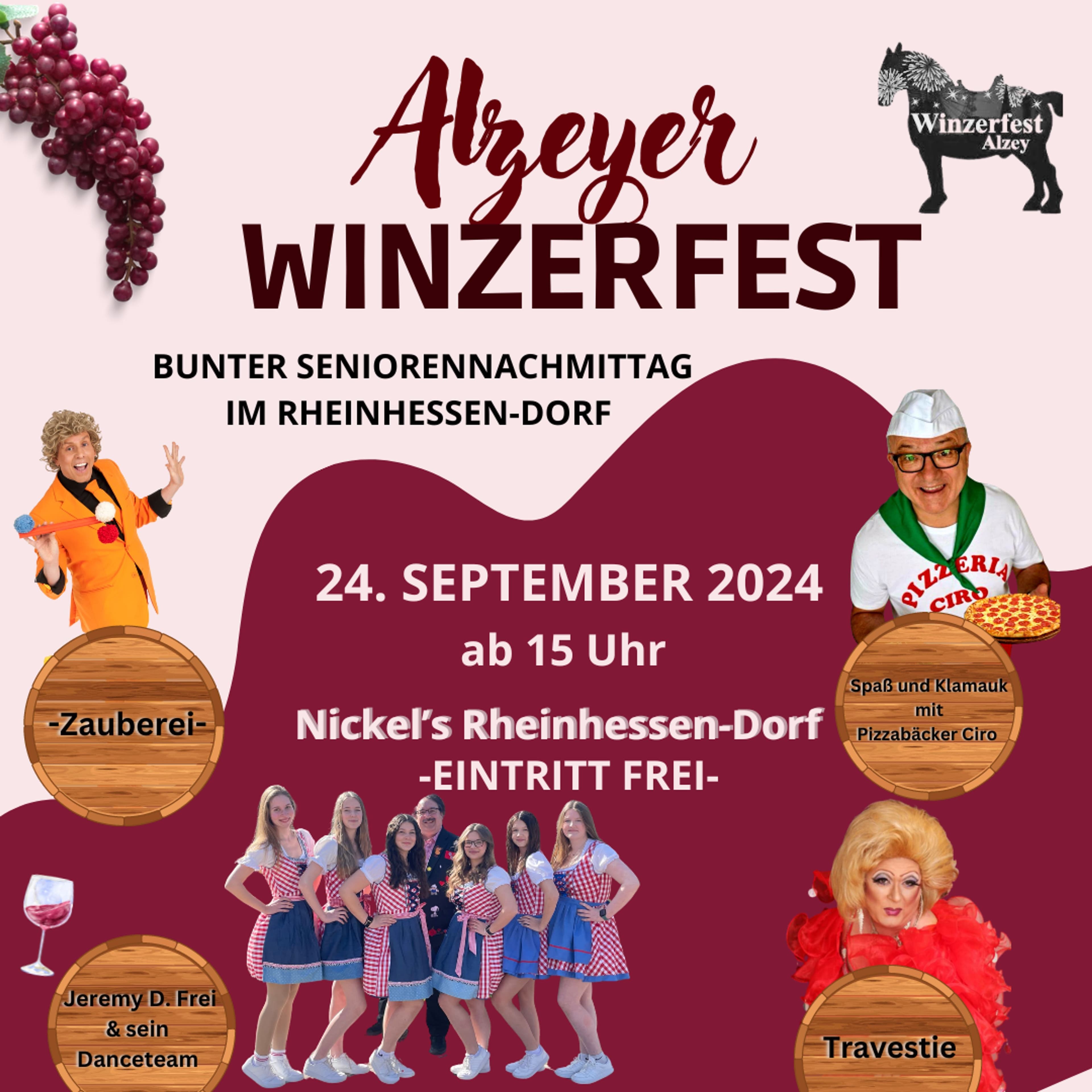 Entdecken Sie das 85. Alzeyer Winzerfest: Ein Fest der Sinne | Symbolbild