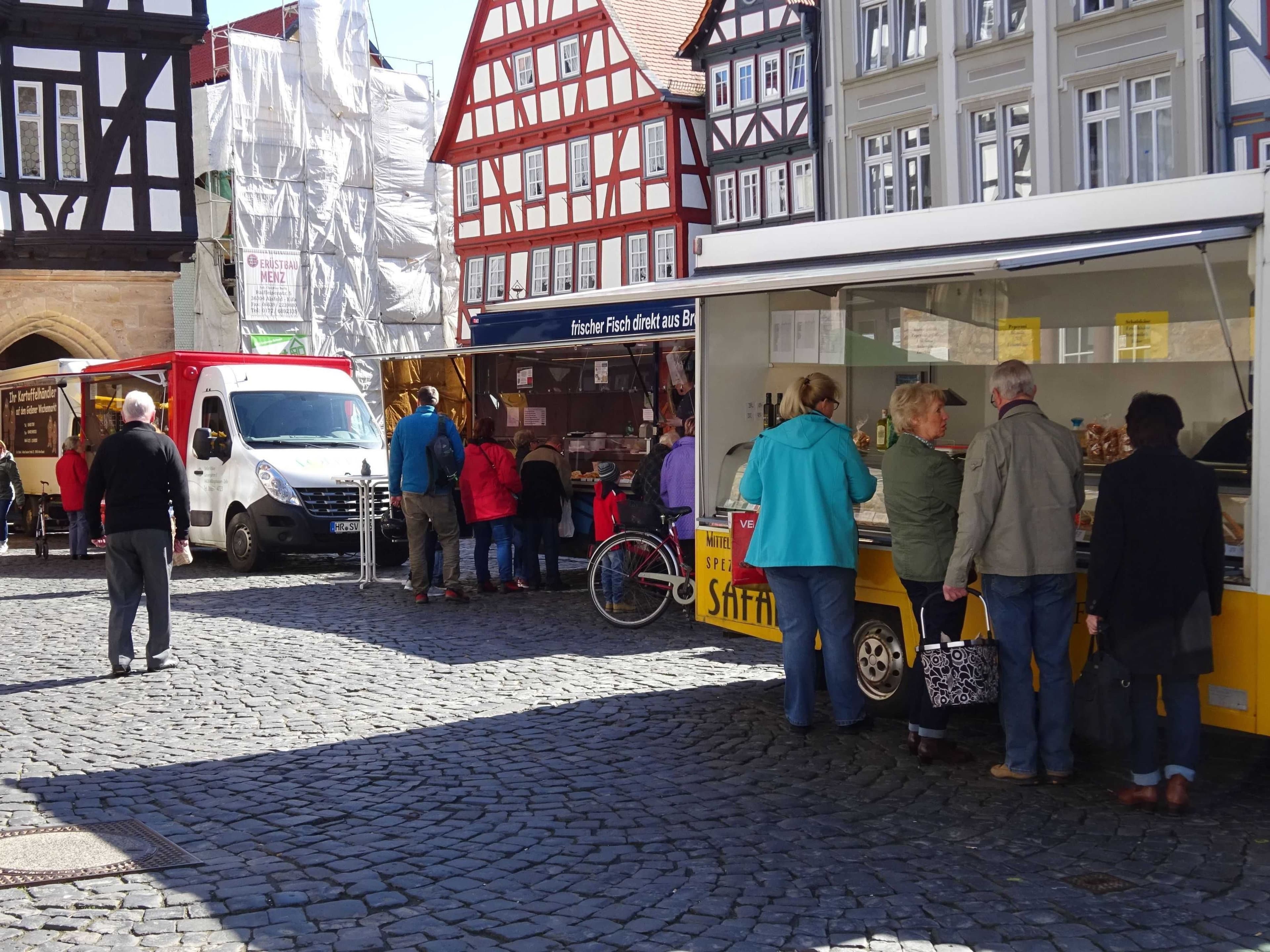 Wochenmarkt in Alsfeld vorgezogen! | Symbolbild