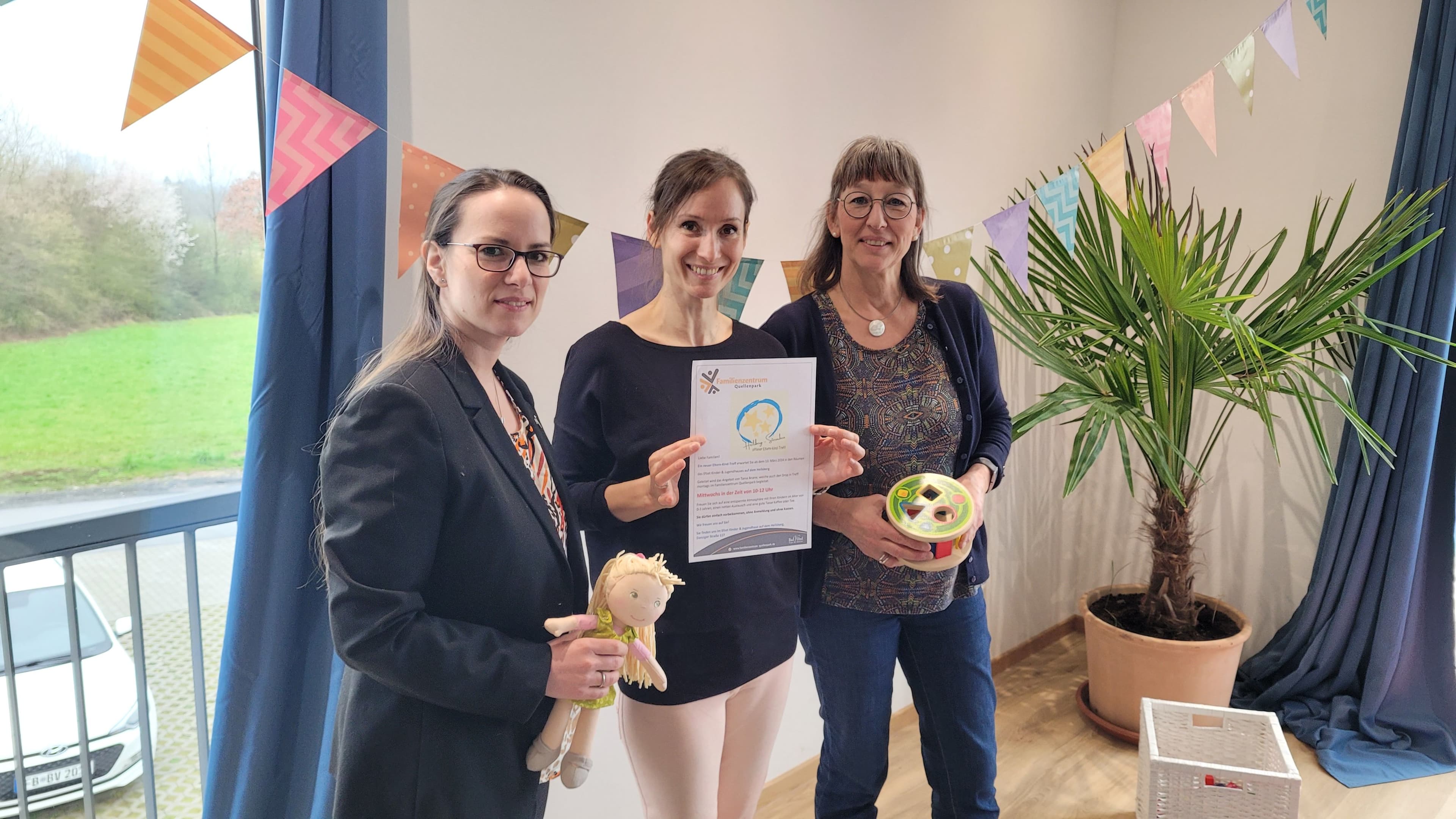 Neuer Eltern-Kind-Treff "Heilsberg-Sternchen" eröffnet in Bad Vilbel