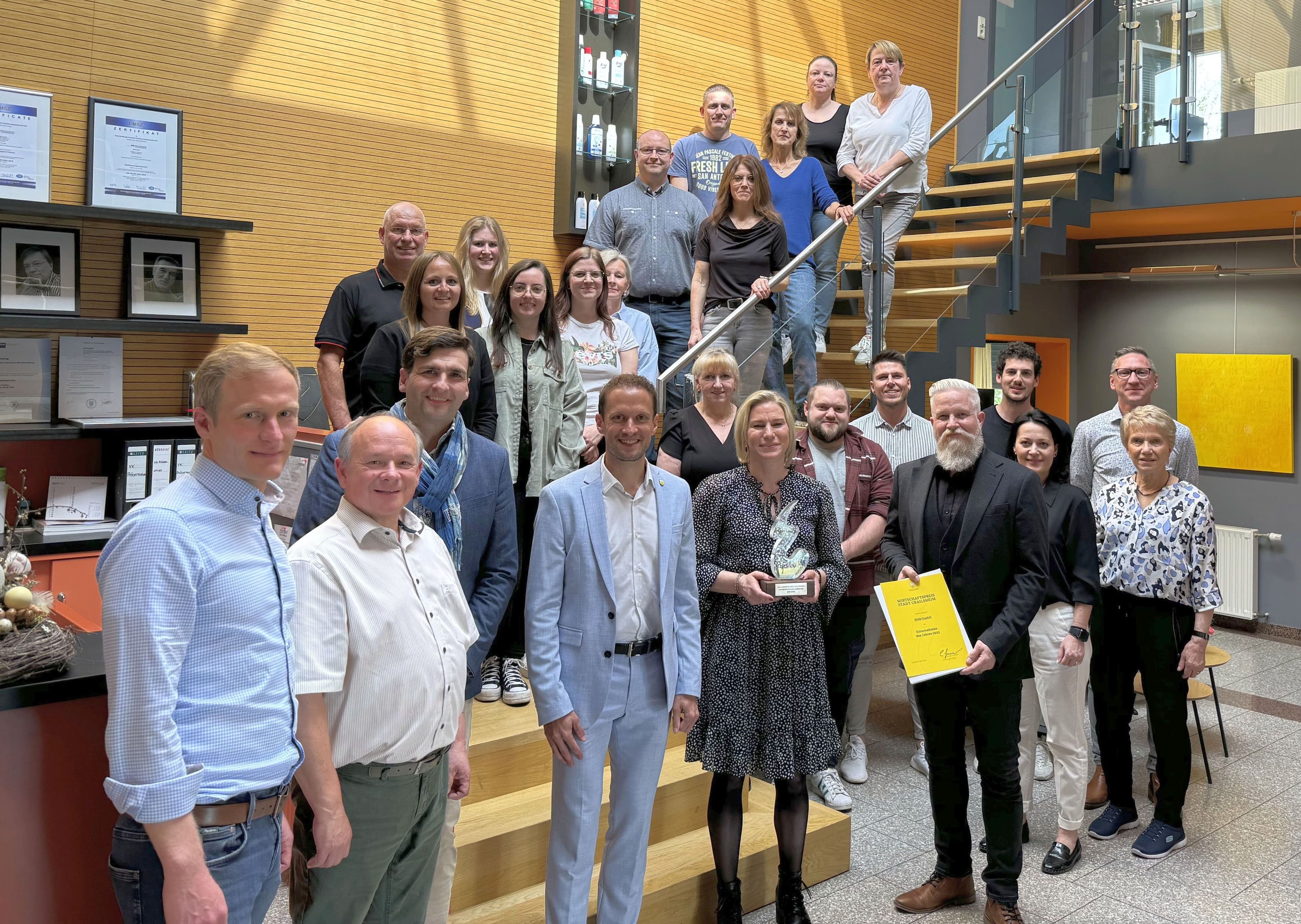 SHB GmbH: Crailsheims Unternehmen des Jahres 2023