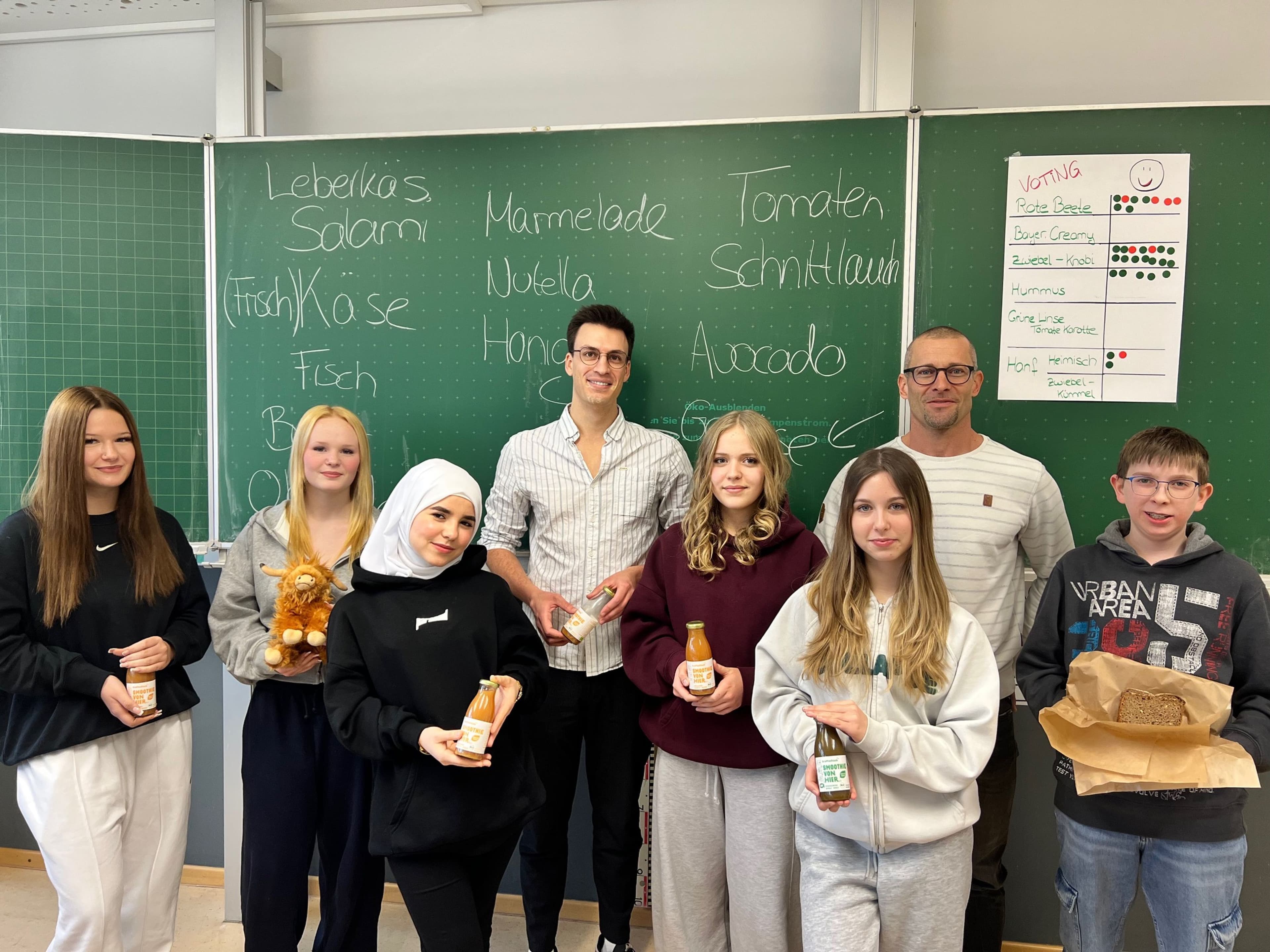 Beim Bio-Coaching der Stadt lernen Schüler nachhaltige Ernährung und regionale Lebensmittel kennen.