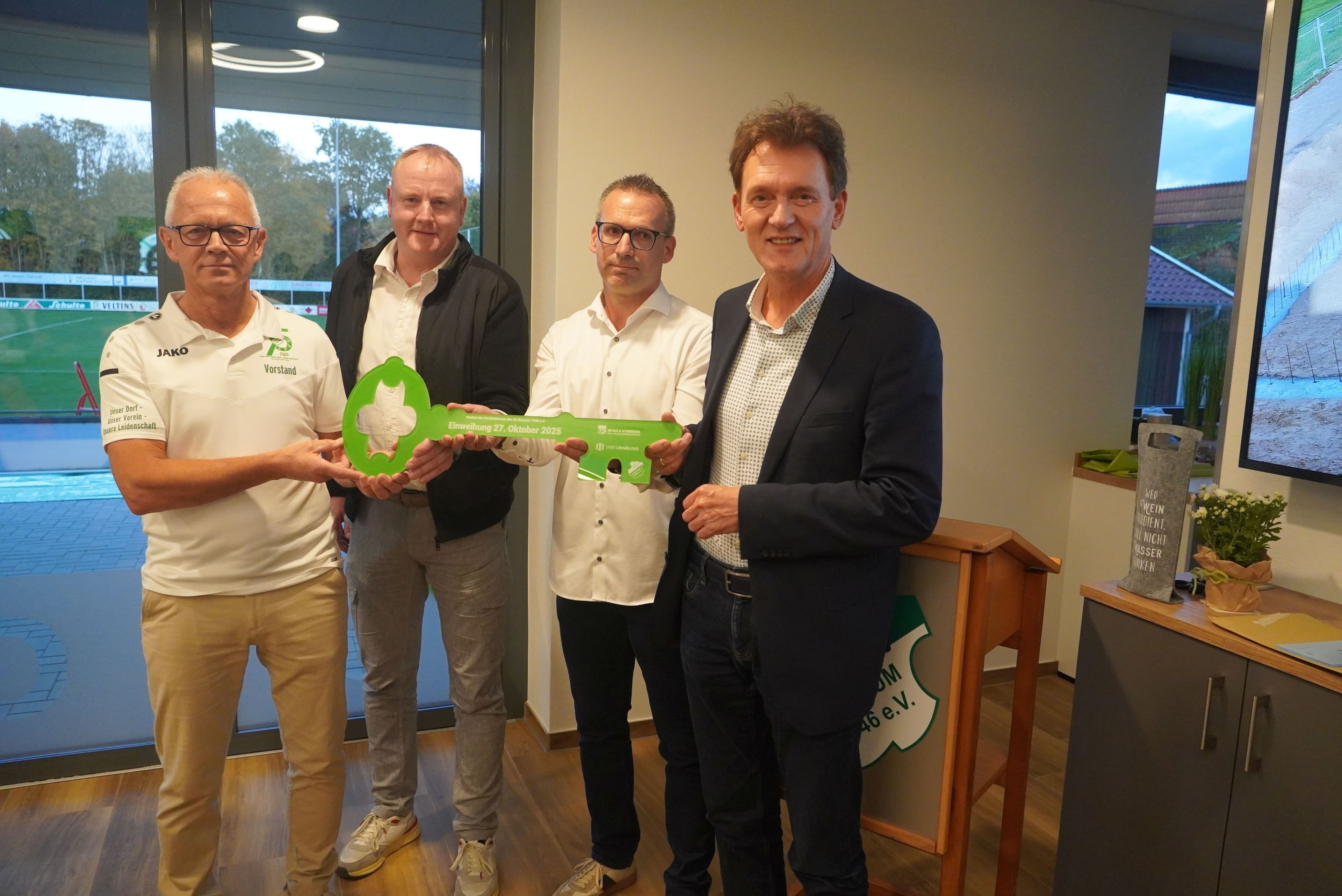 Neues Clubhaus für SC Baccum eröffnet | Symbolbild