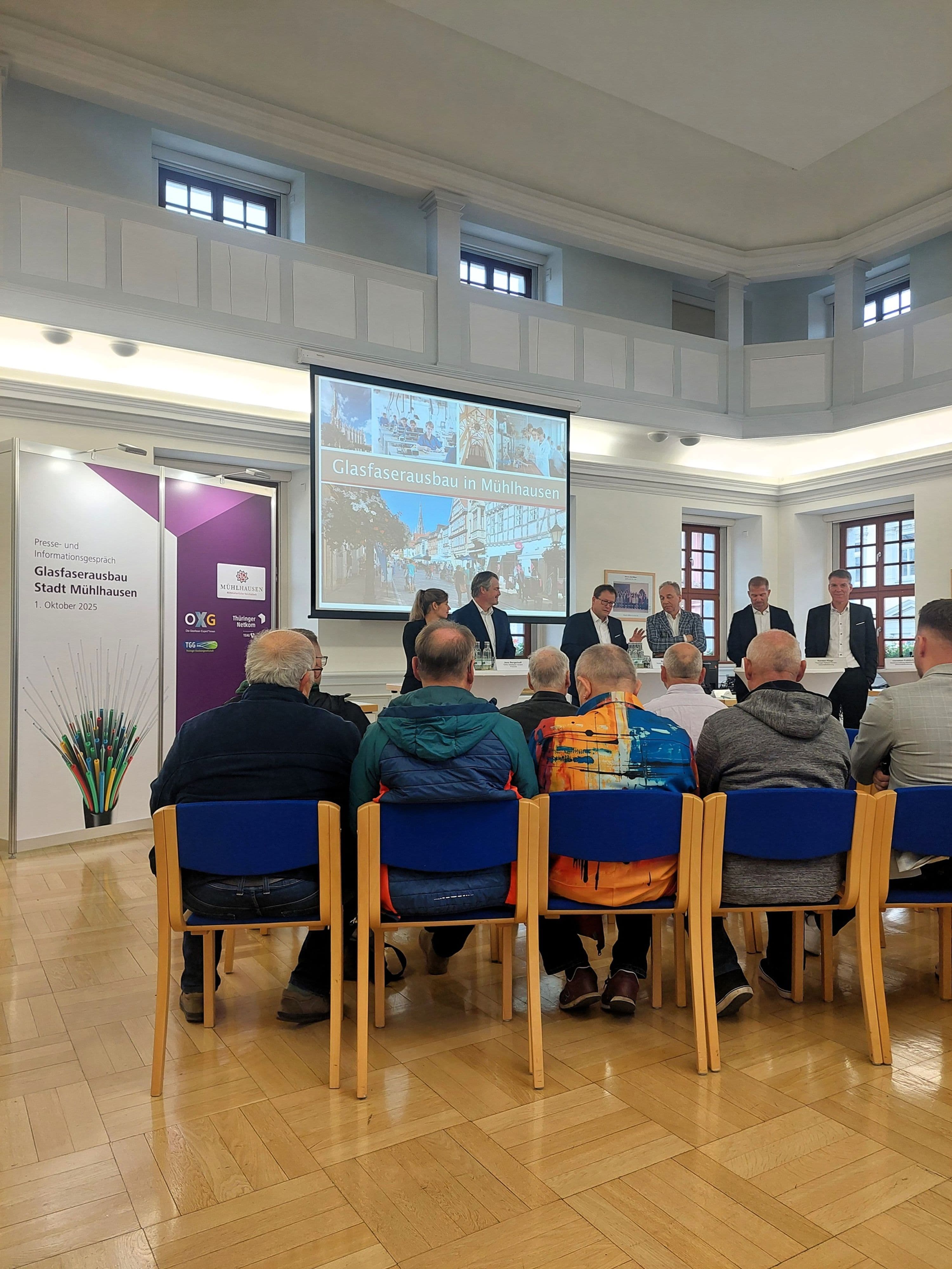 Mühlhausen startet flächendeckenden Glasfaserausbau | Symbolbild