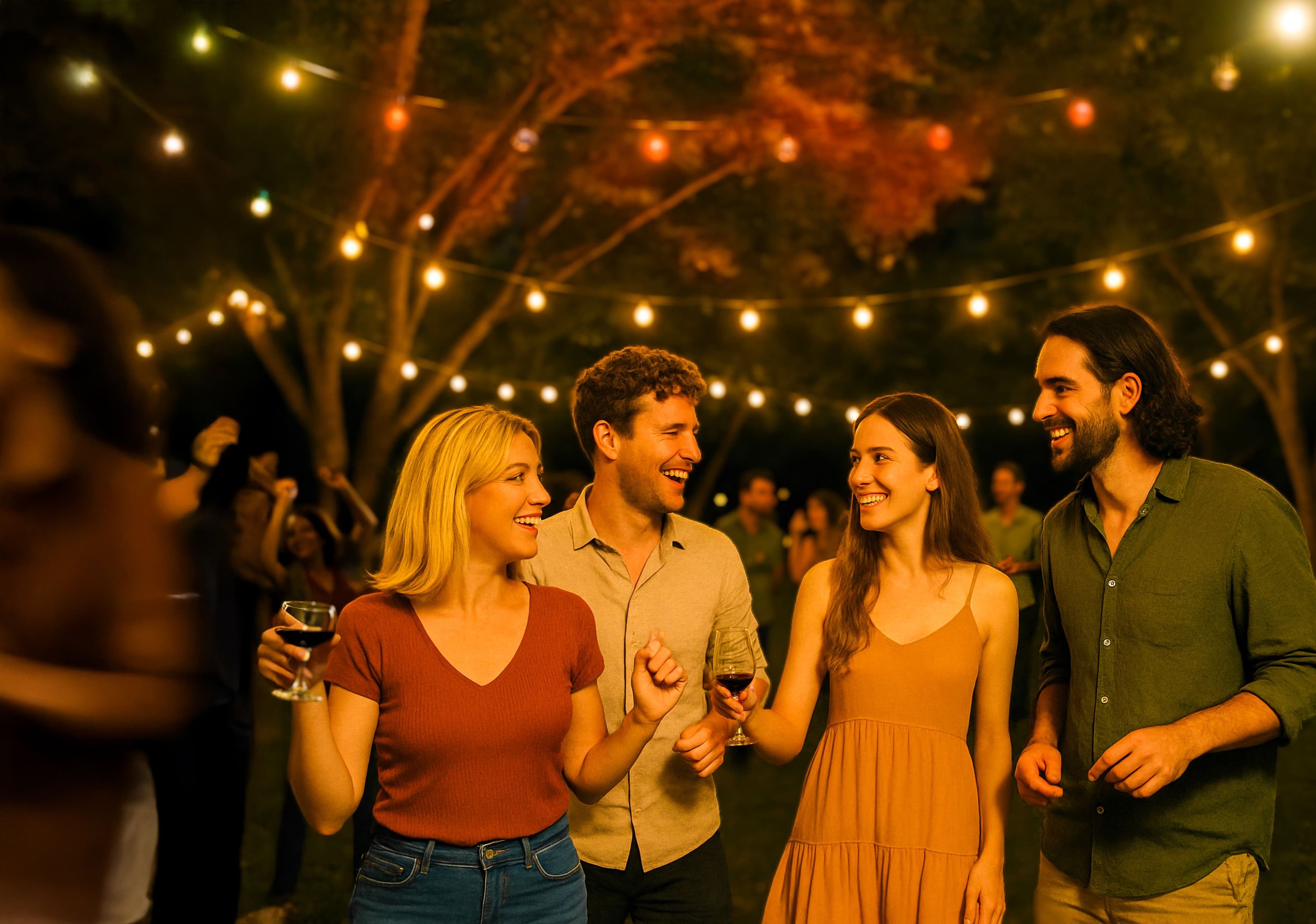 Tanz im Sommer – Acht Abende im Bürgerpark Grüne Mitte mit Musik und Drinks.