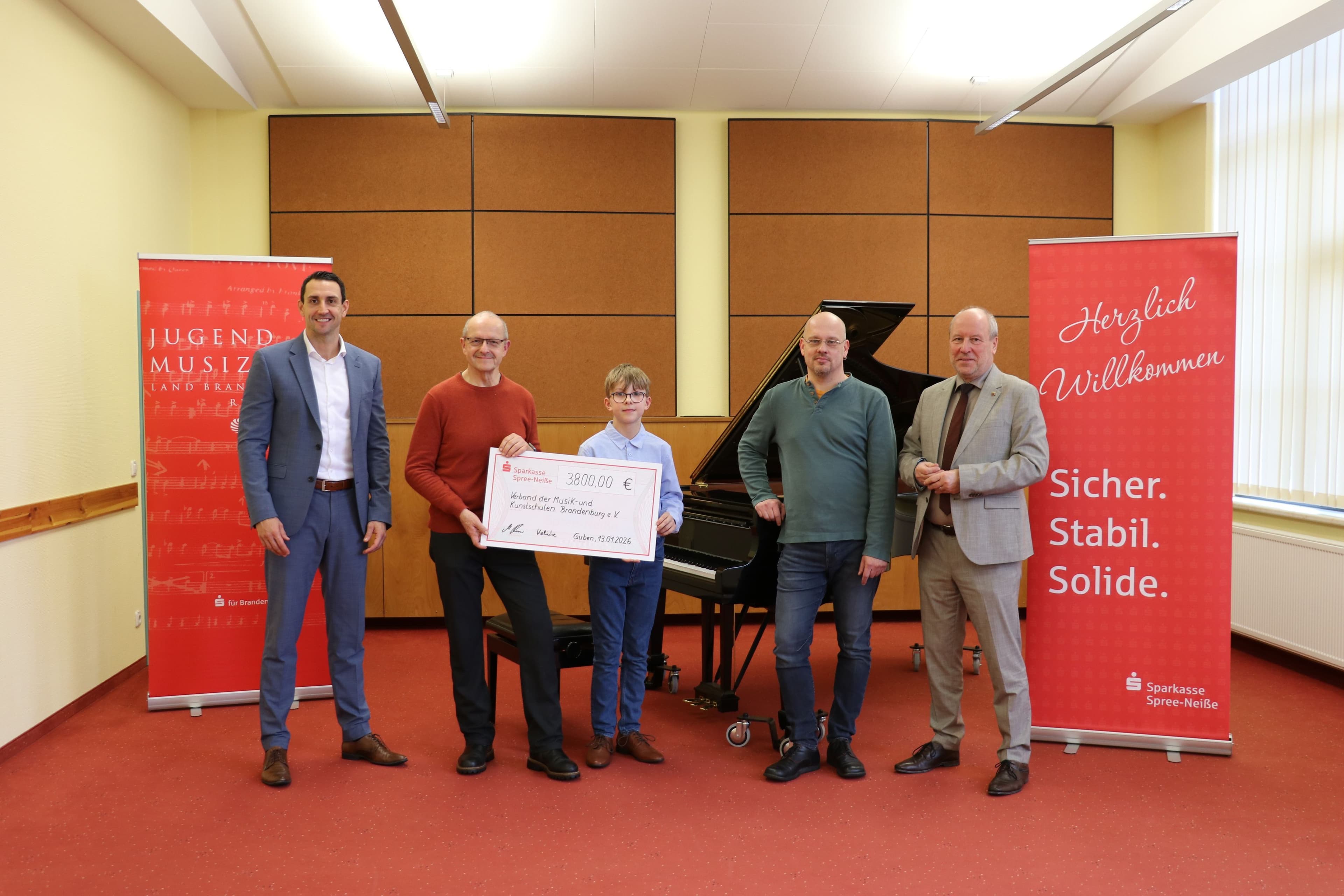 Der Regionalwettbewerb "Jugend musiziert" Brandenburg Süd 2026 findet vom 22. bis 24. Januar in Guben statt.